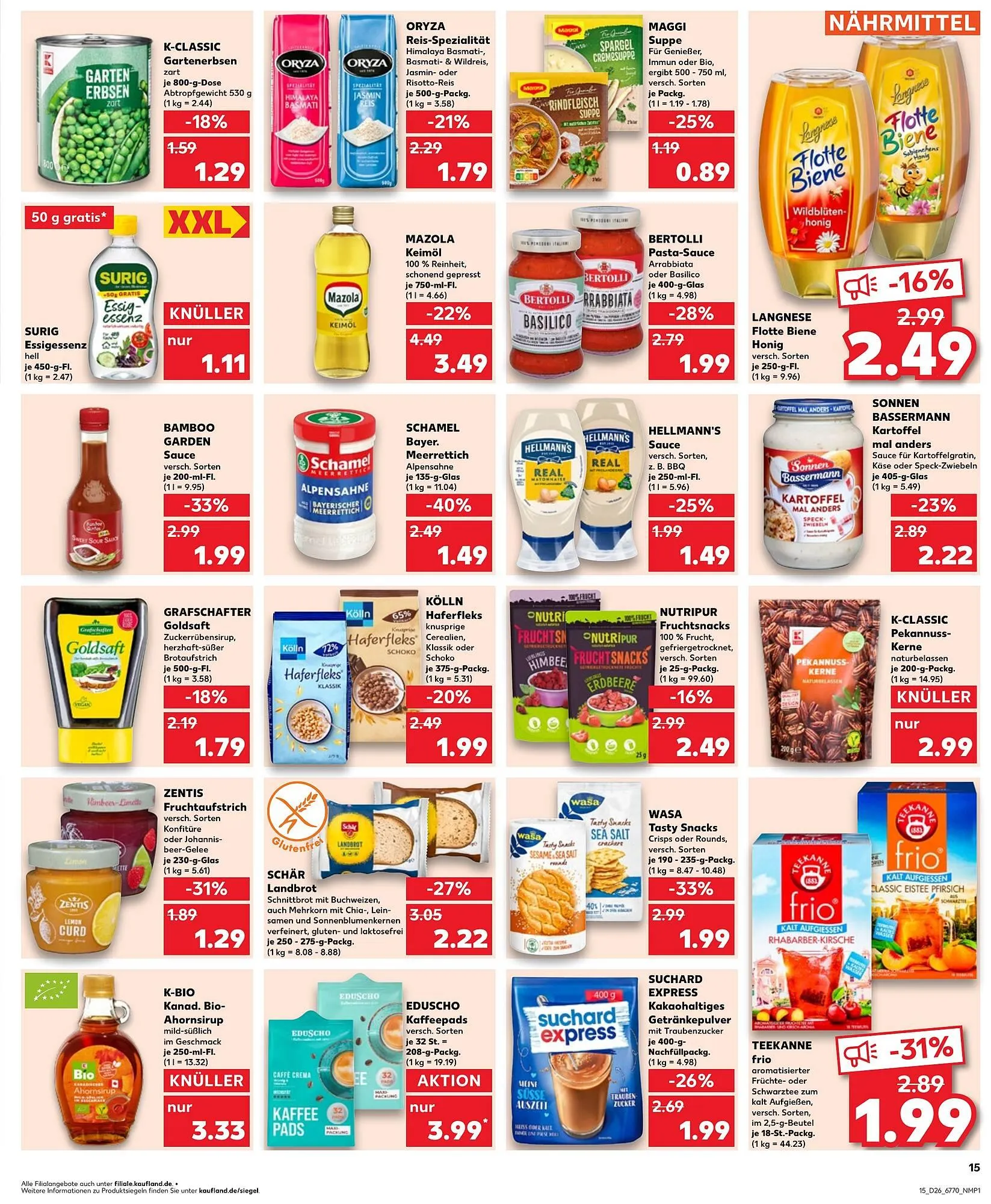 Kaufland Prospekt von 26. Juni bis 2. Juli 2025 - Prospekt seite 15