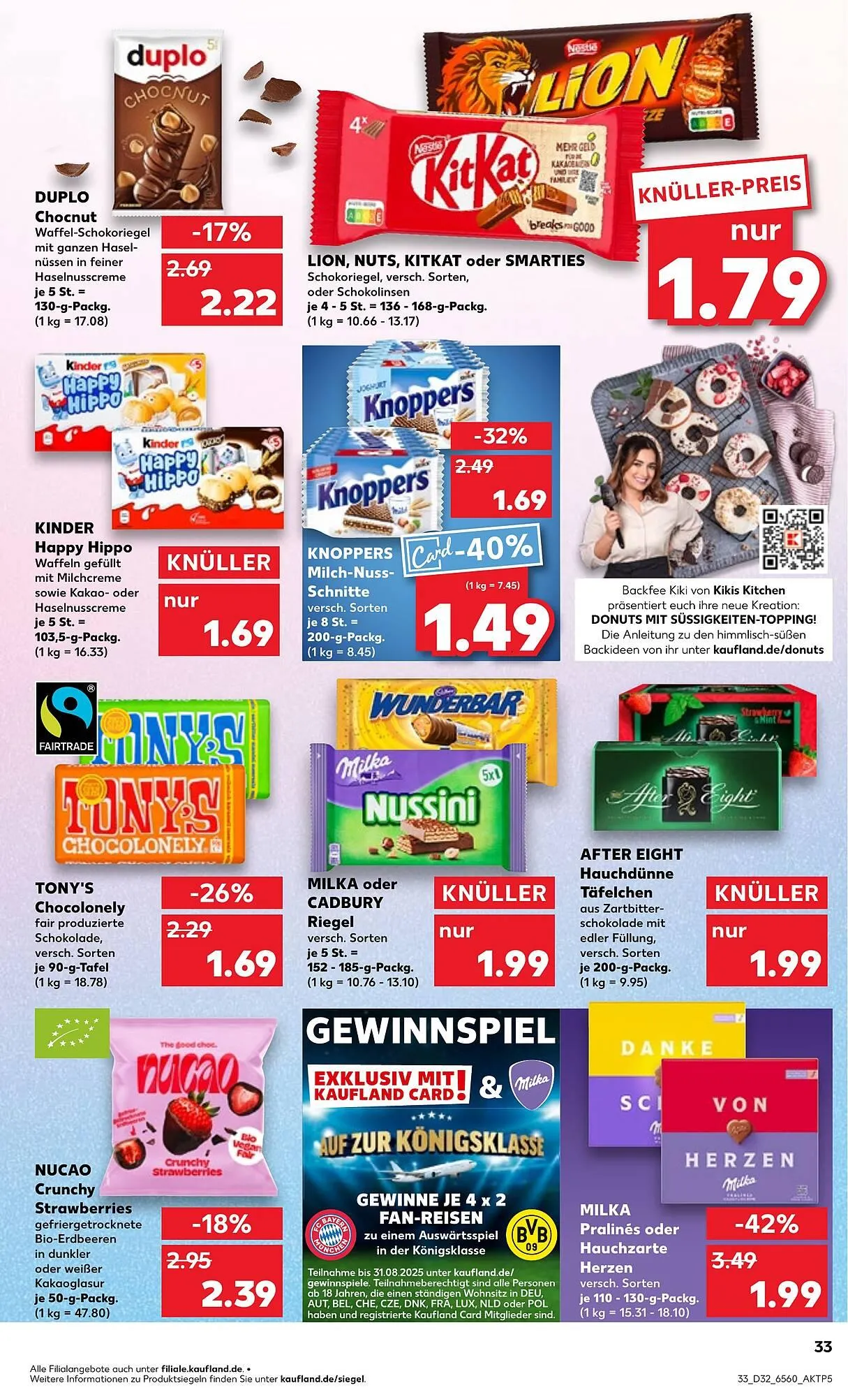 Kaufland Prospekt von 7. August bis 13. August 2025 - Prospekt seite 33