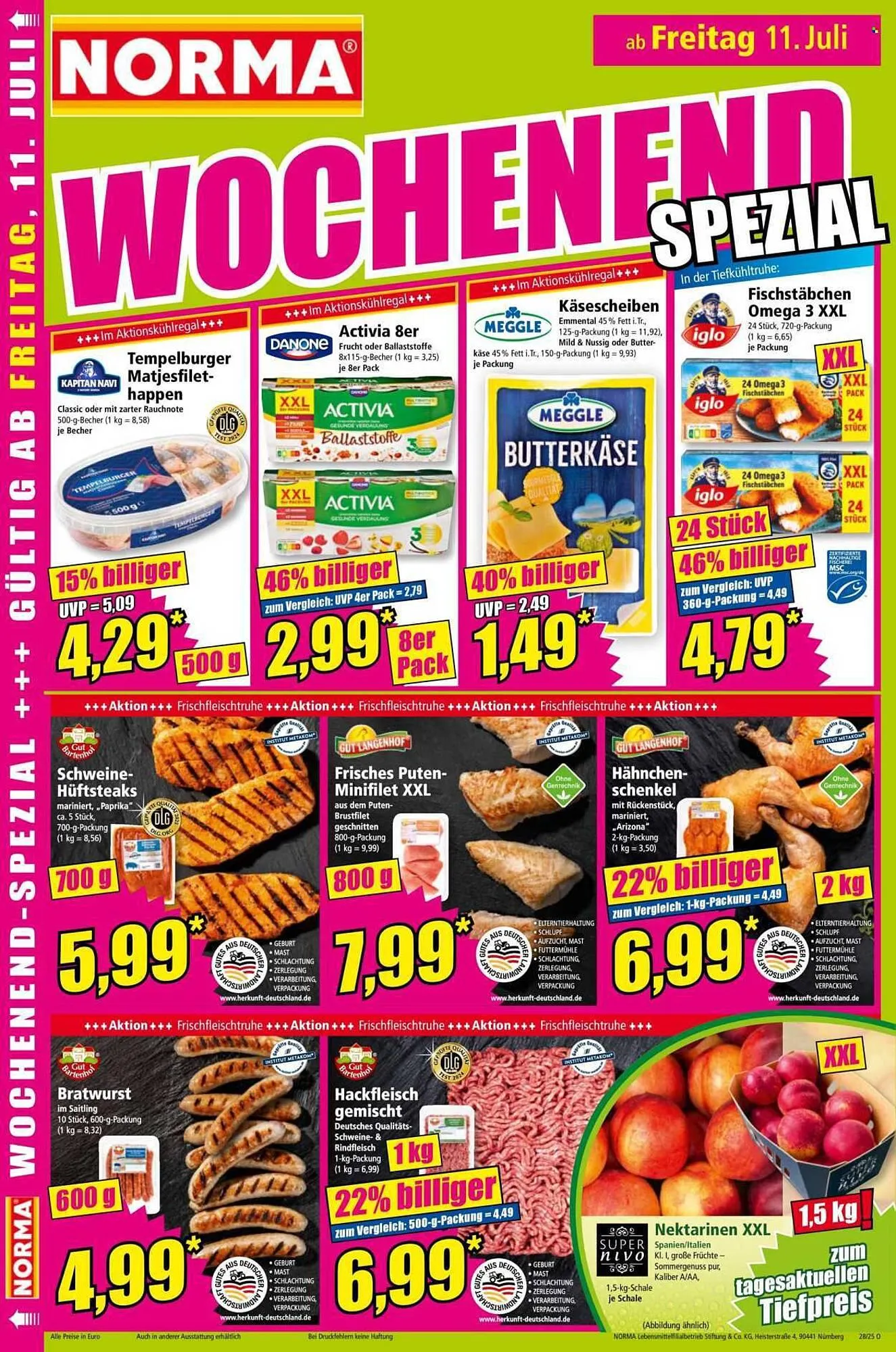 Norma Prospekt von 7. Juli bis 13. Juli 2025 - Prospekt seite 17