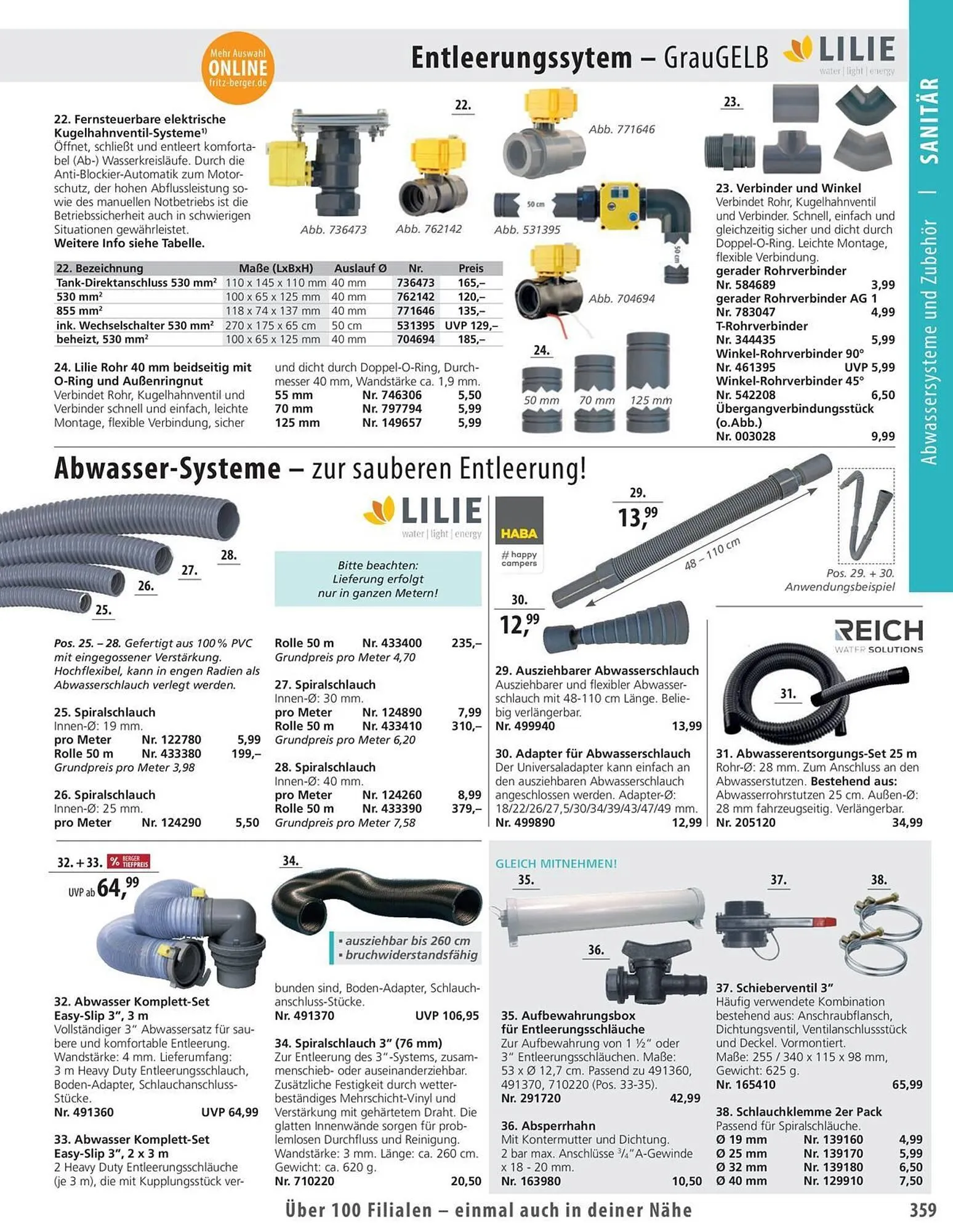 Fritz Berger Prospekt von 27. Mai bis 31. Dezember 2025 - Prospekt seite 363