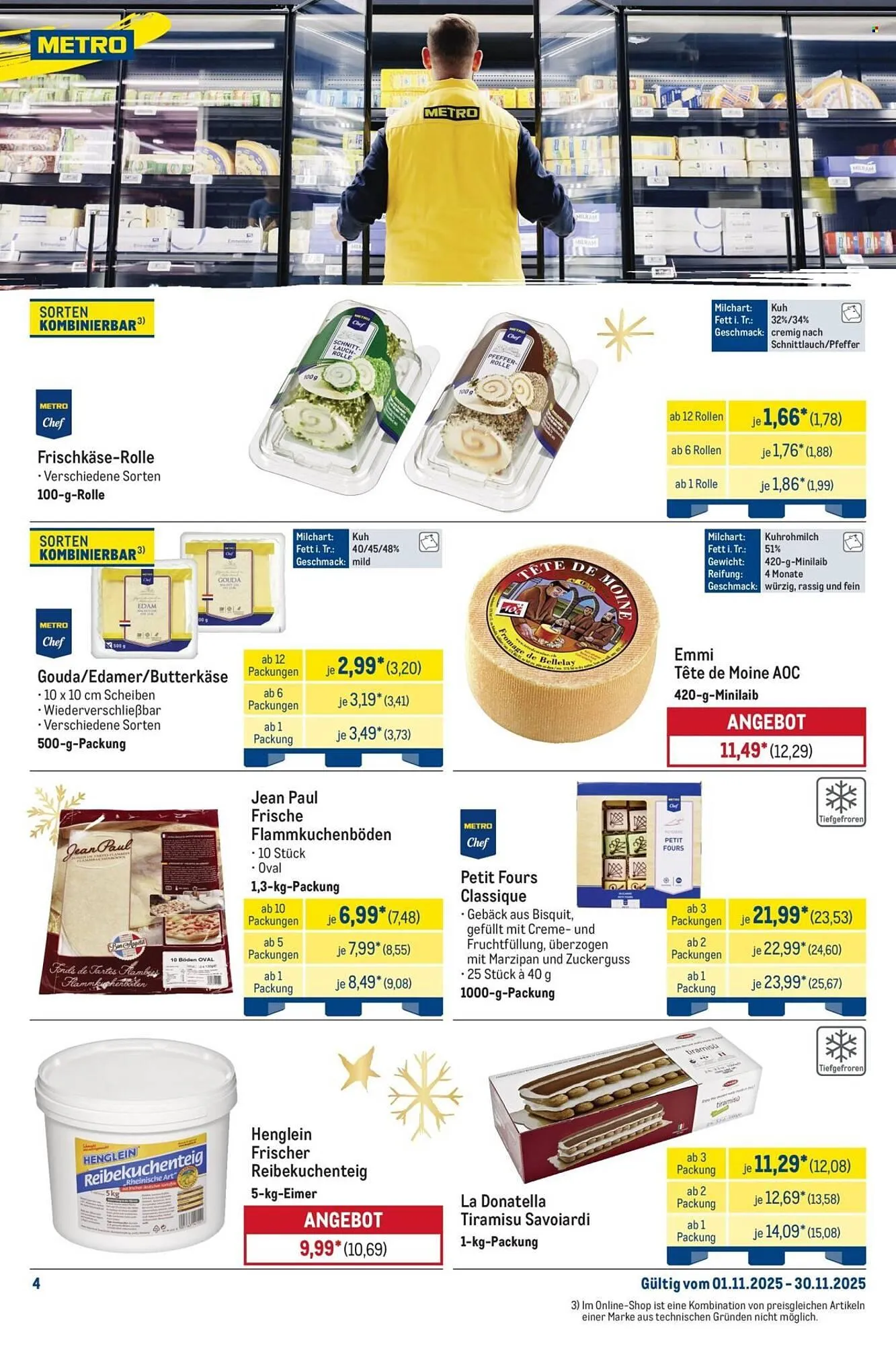 METRO Prospekt von 1. November bis 30. November 2025 - Prospekt seite 4