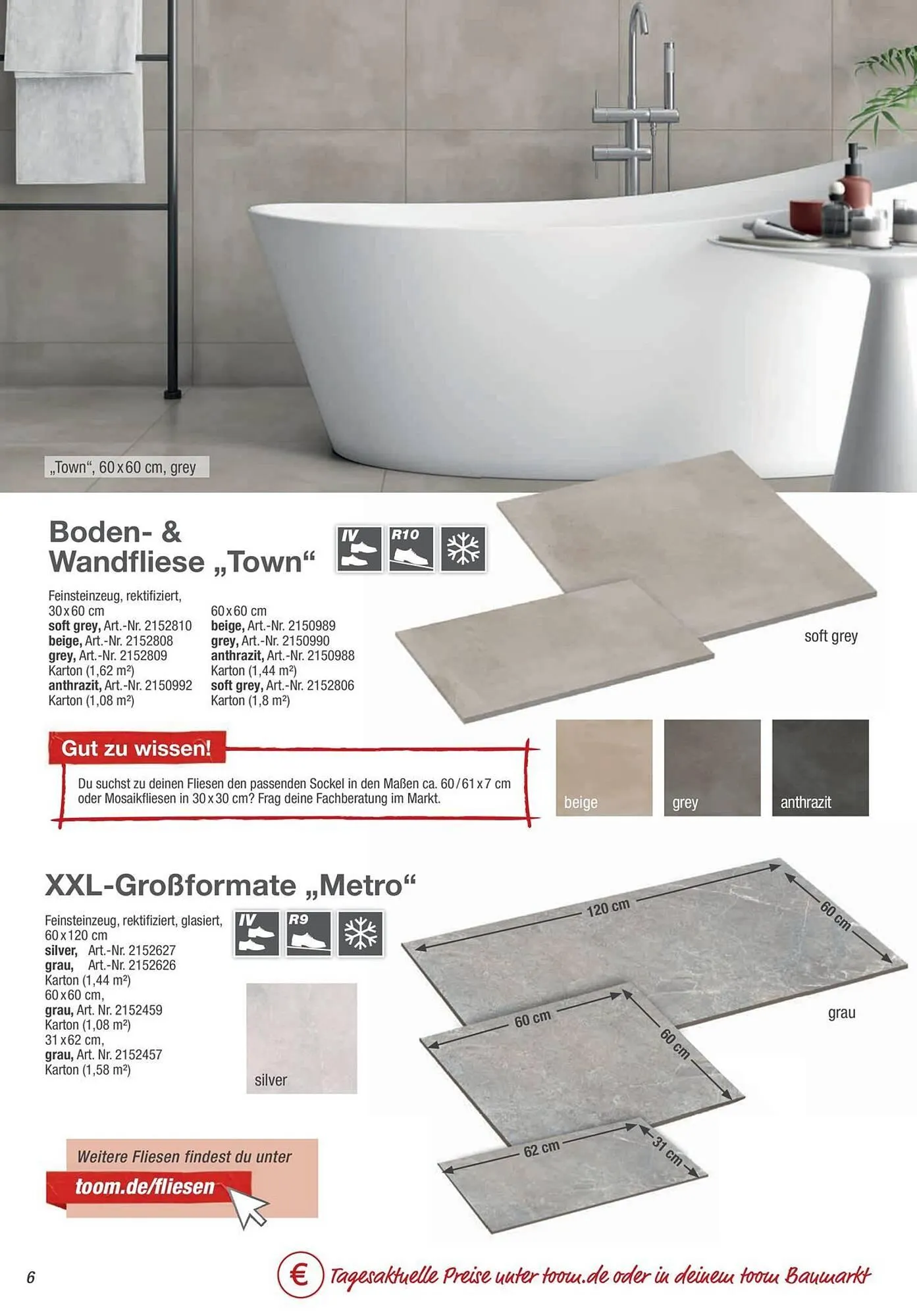 toom Baumarkt Prospekt von 2. März bis 31. Dezember 2025 - Prospekt seite 6