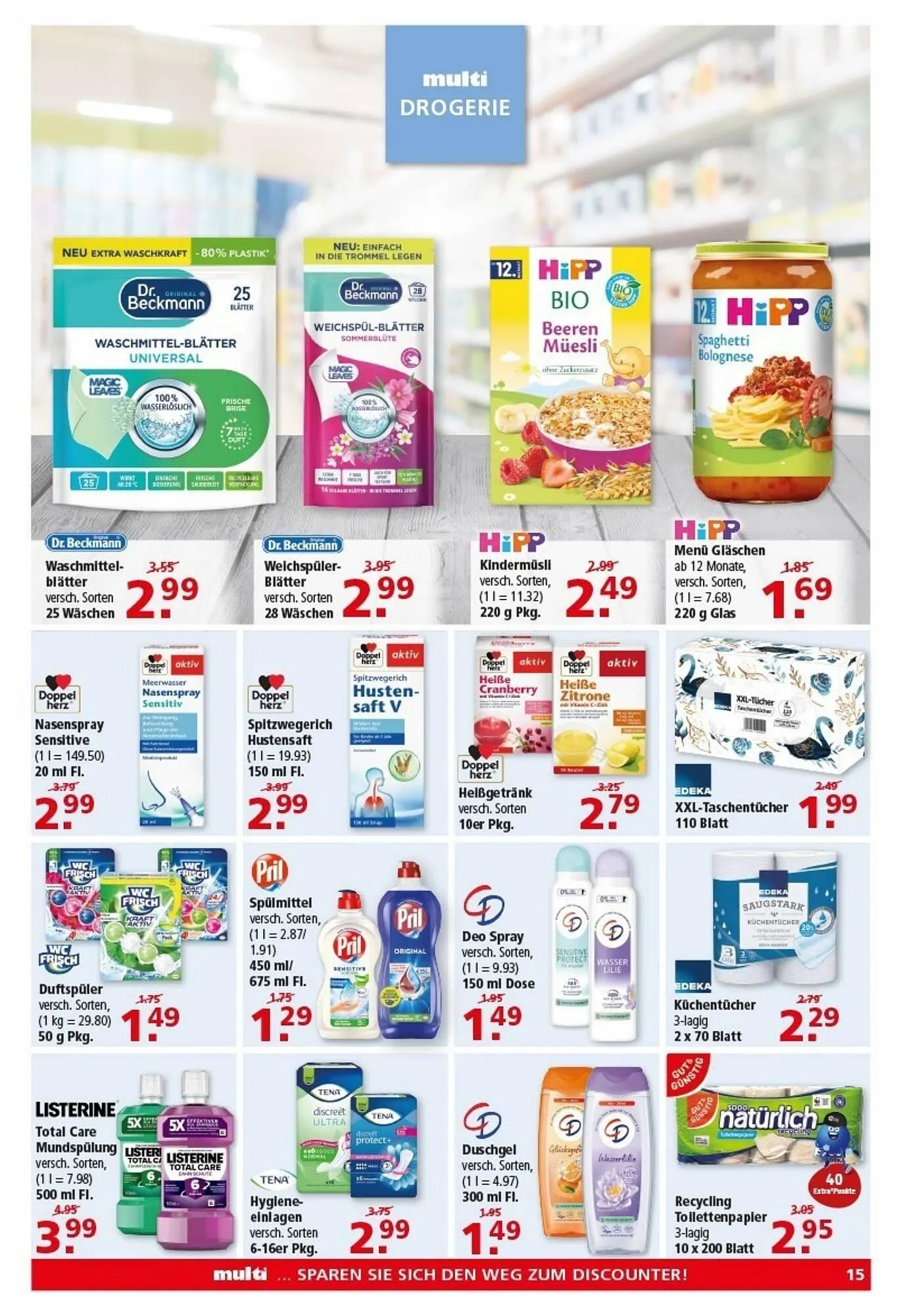 Multi Markt Prospekt von 5. Januar bis 10. Januar 2026 - Prospekt seite 15