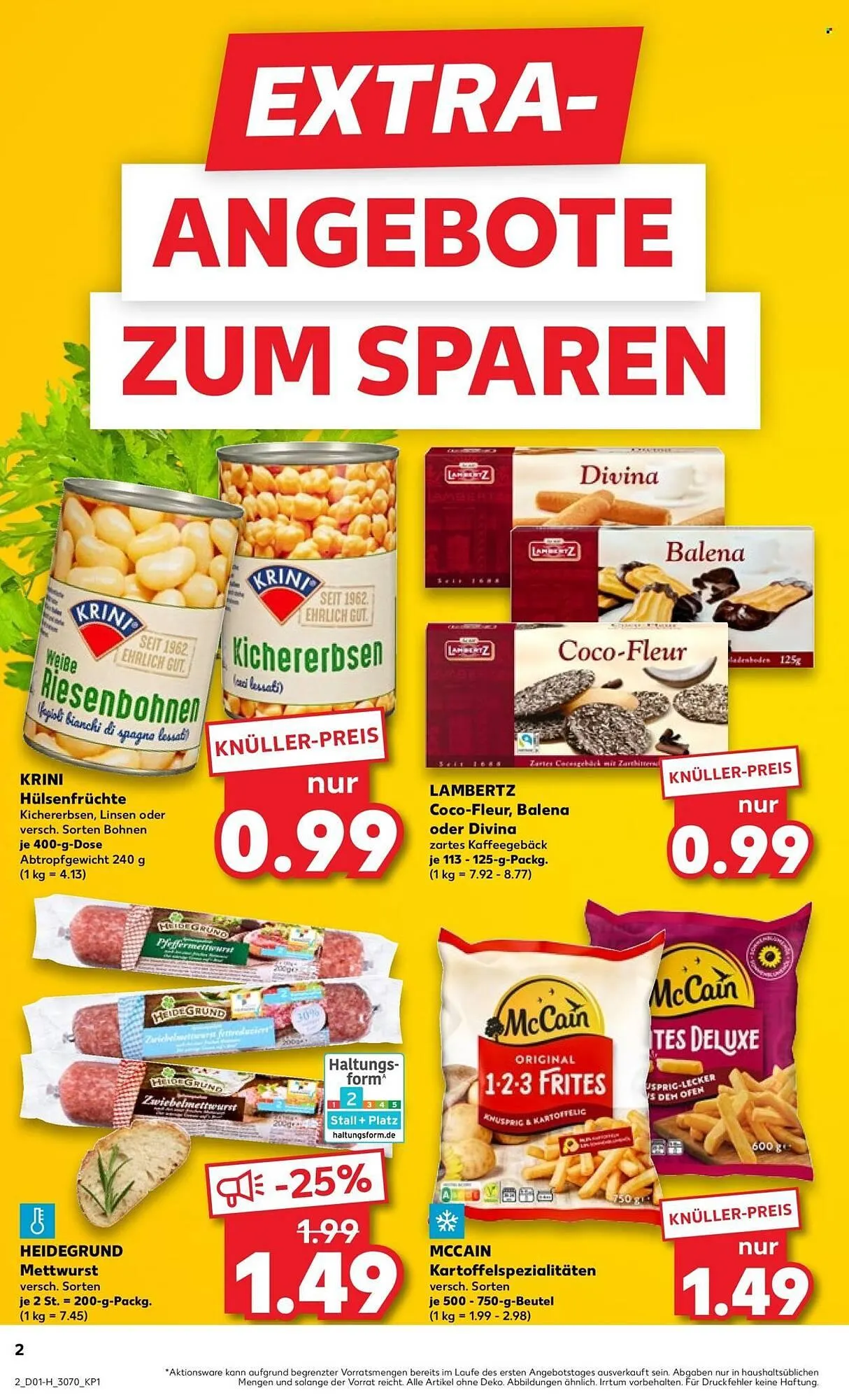 Kaufland Prospekt von 2. Januar bis 7. Januar 2026 - Prospekt seite 2