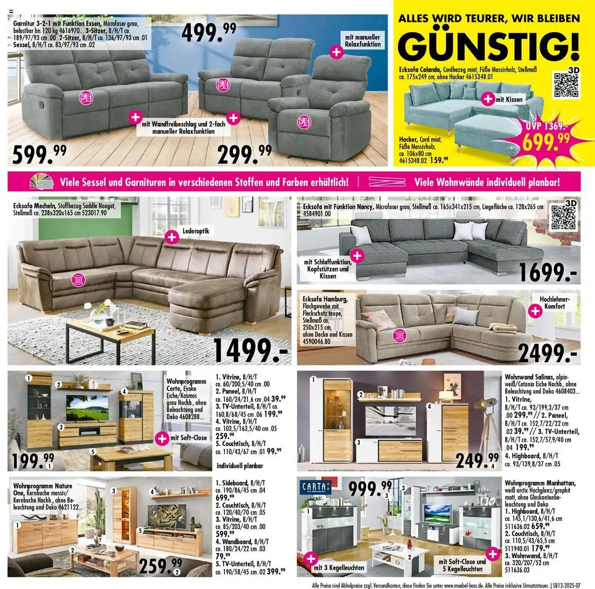 Möbel Boss Prospekt von 24. März bis 30. März 2025 - Prospekt seite 7