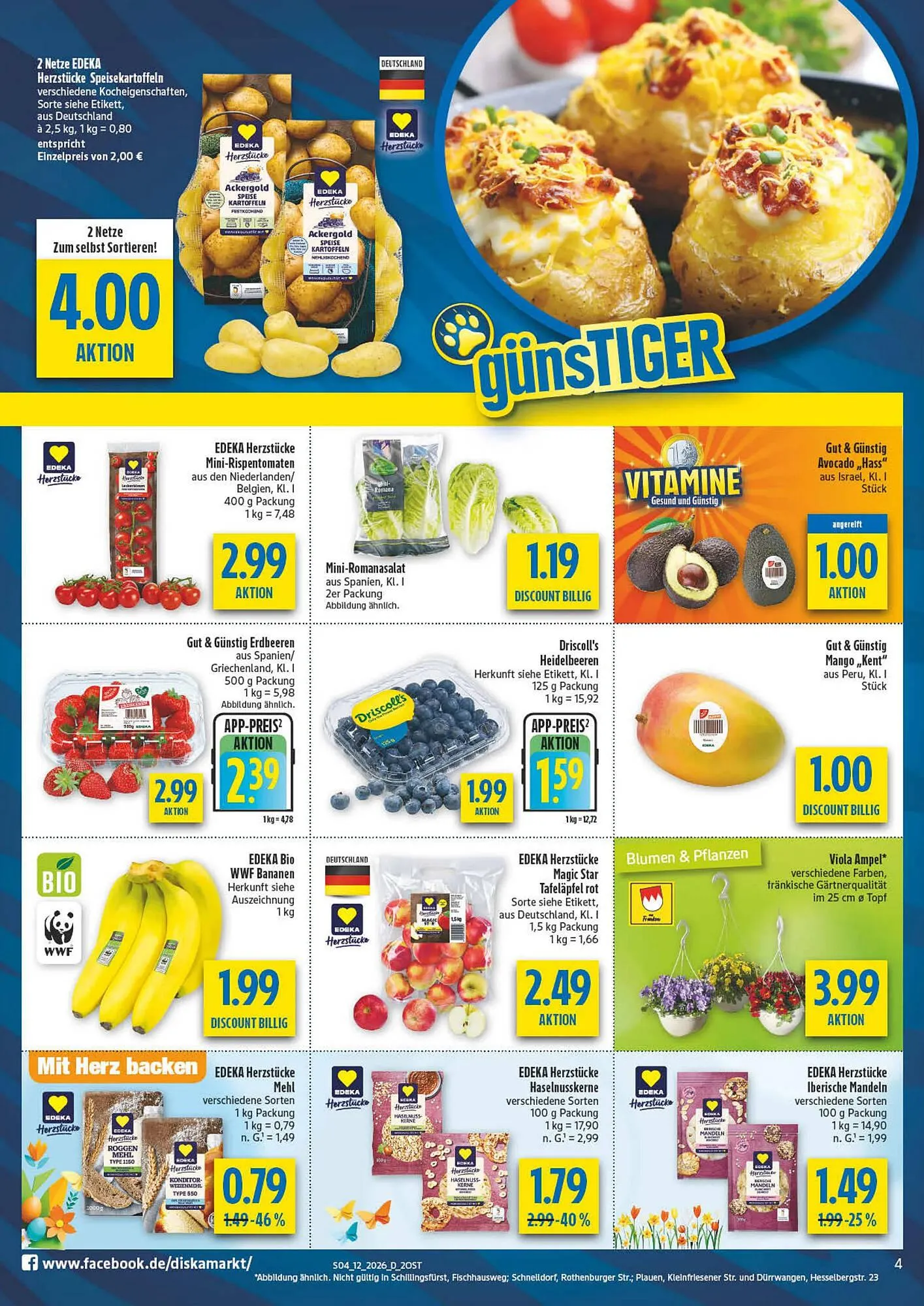 Diska Prospekt von 16. März bis 21. März 2026 - Prospekt seite 4