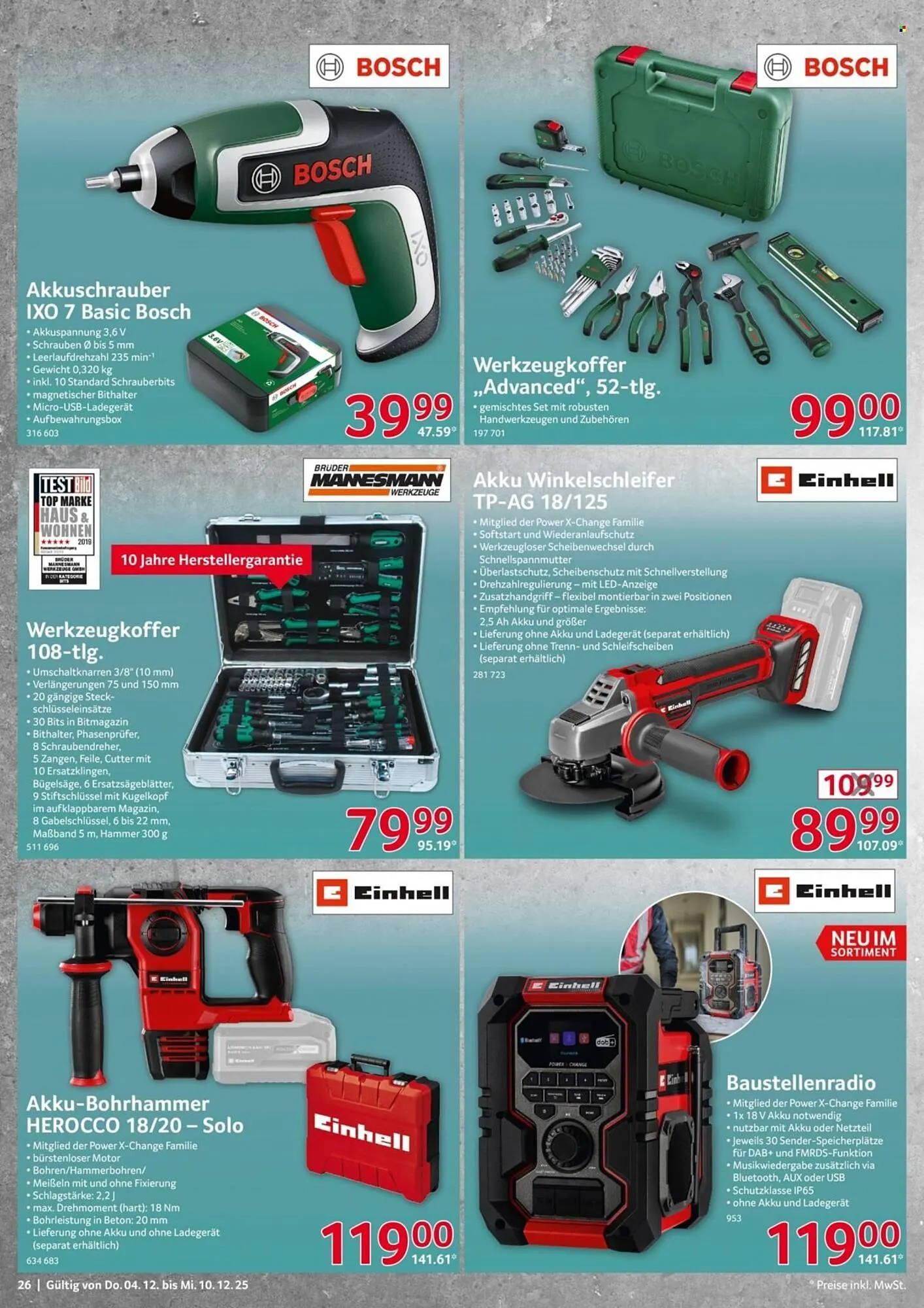 Selgros Prospekt von 4. Dezember bis 10. Dezember 2025 - Prospekt seite 26