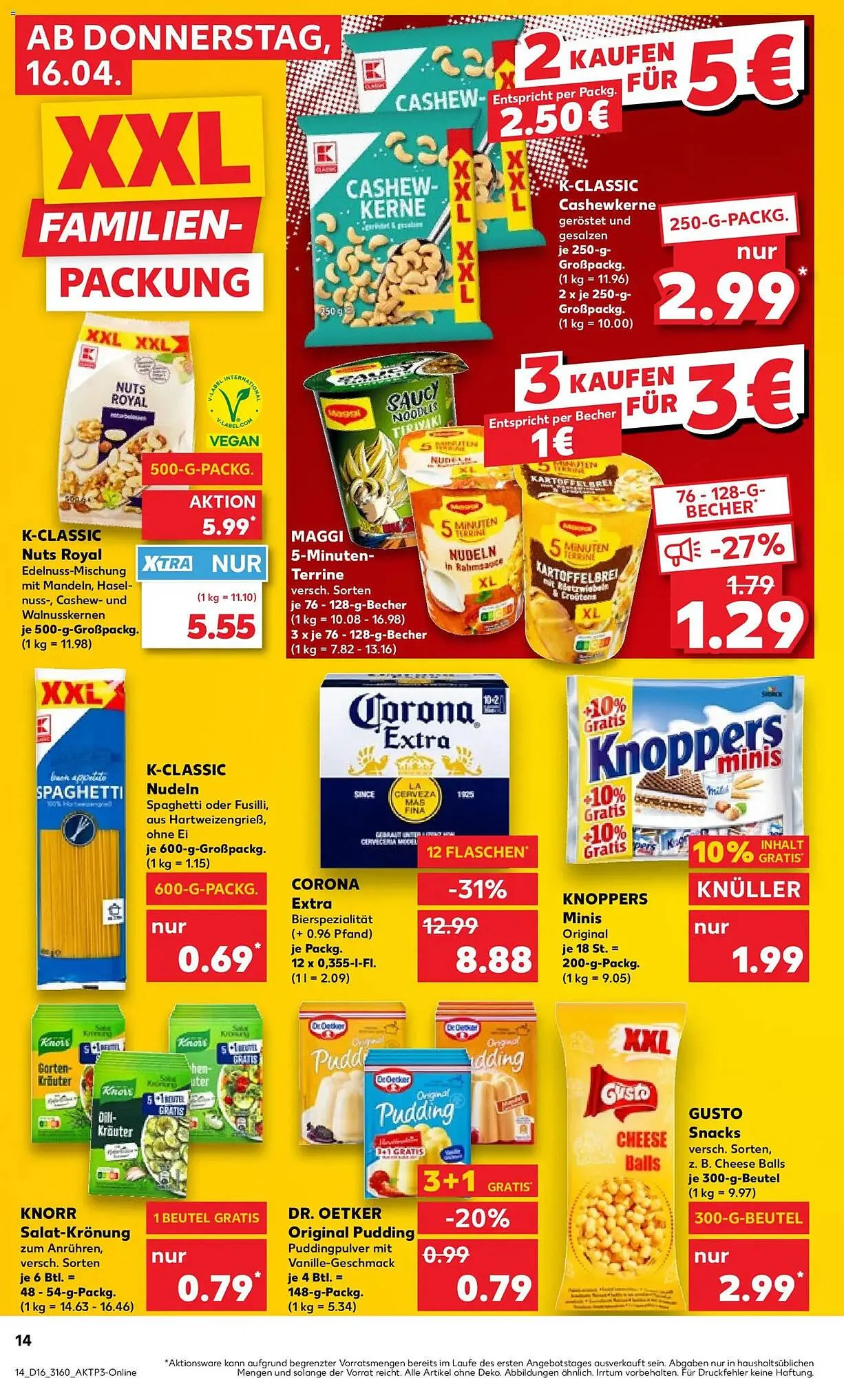Kaufland Prospekt von 16. April bis 22. April 2026 - Prospekt seite 14