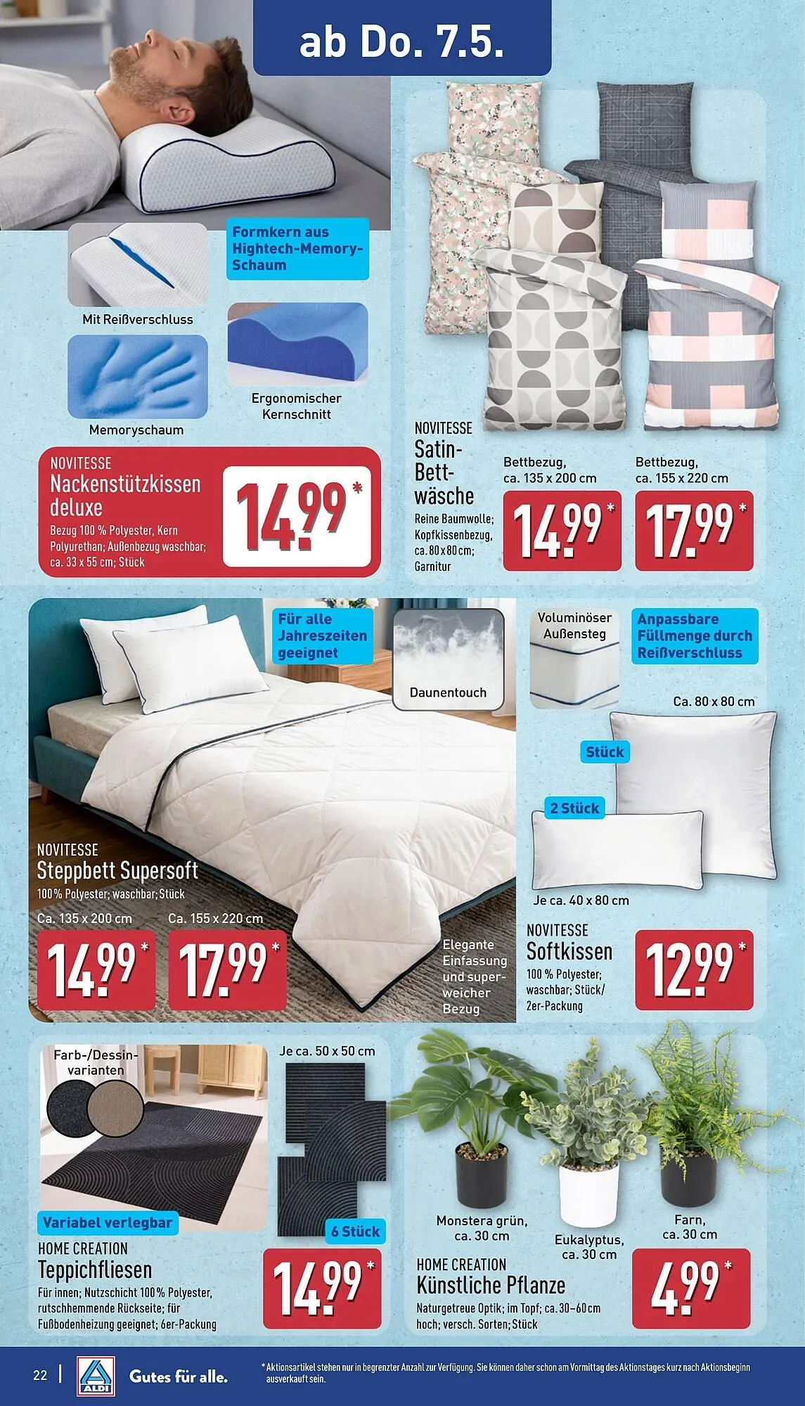 Aldi Nord Prospekt von 4. Mai bis 9. Mai 2026 - Prospekt seite 22