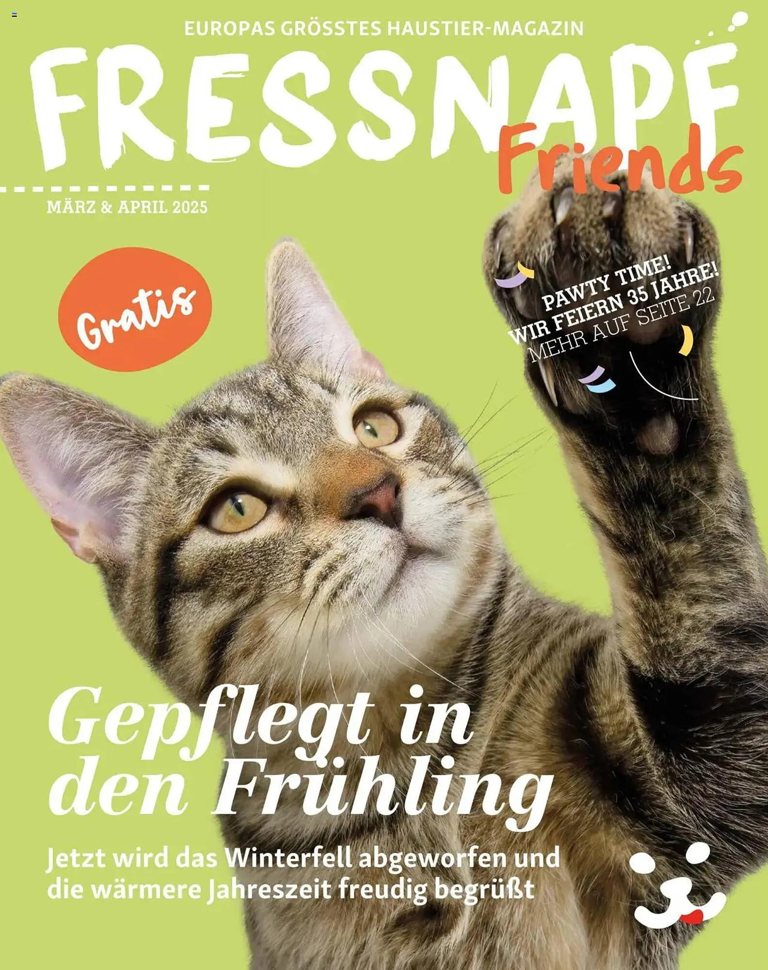 Fressnapf Prospekt von 1. März bis 2. Mai 2025 - Prospekt seite 1