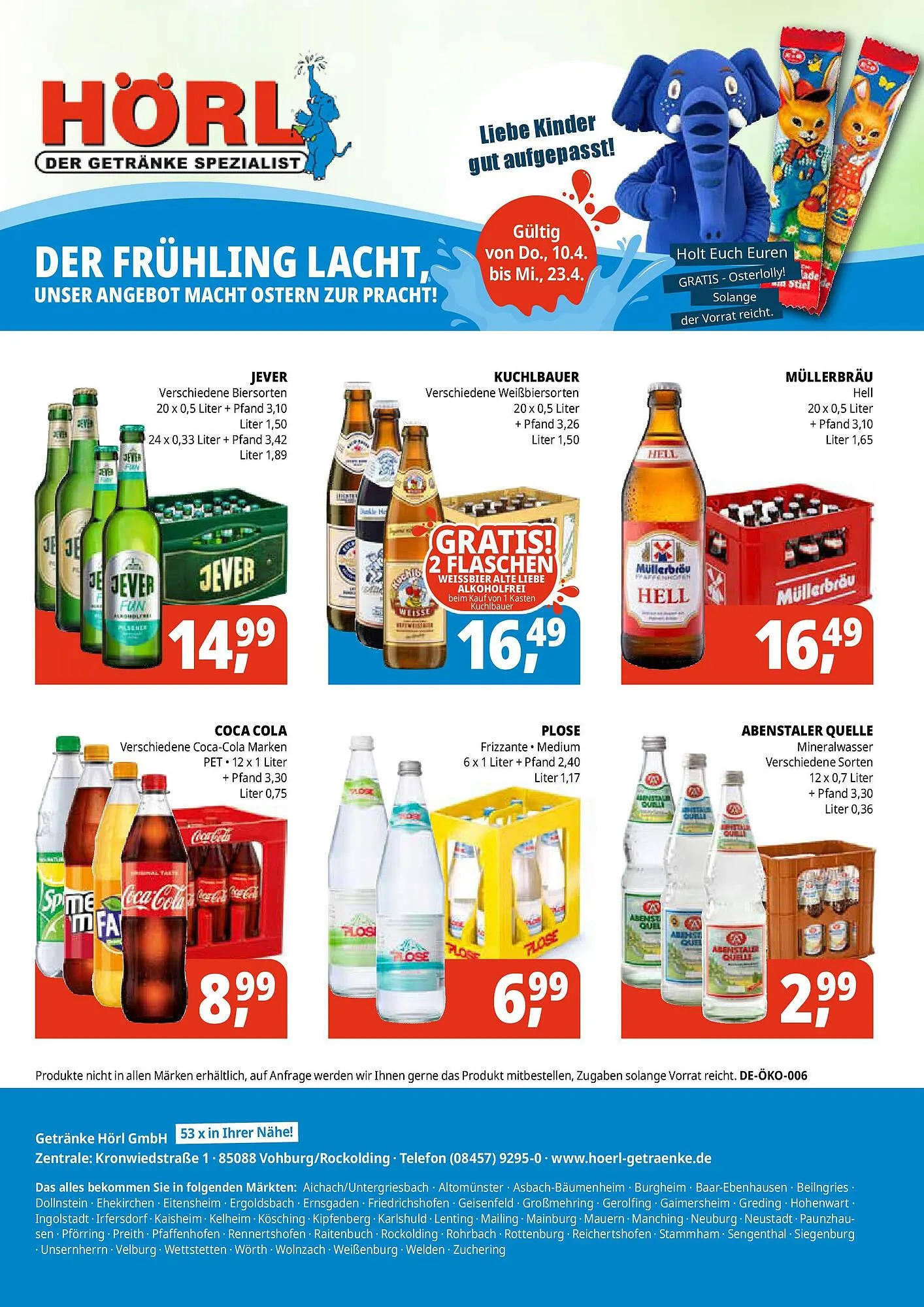 Hörl Getränke Prospekt - 1