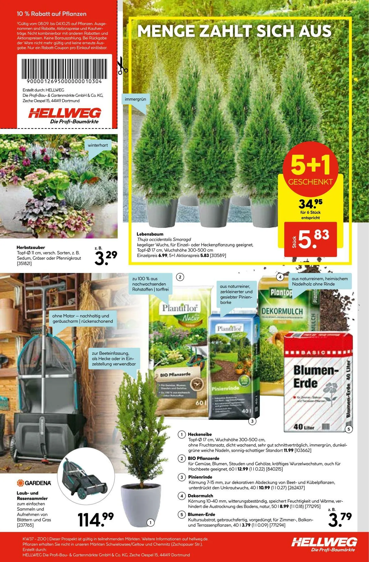 Hellweg Aktueller Prospekt von 29. September bis 13. Oktober 2025 - Prospekt seite 25