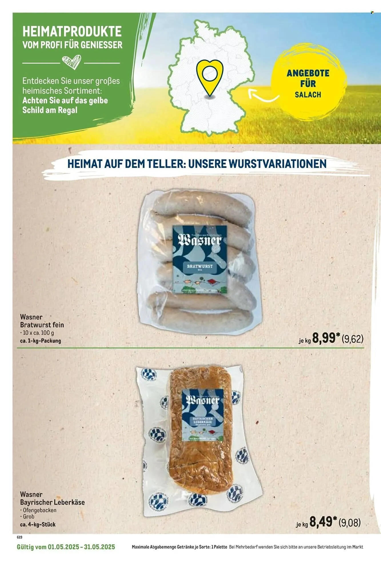 METRO Prospekt von 1. Mai bis 31. Mai 2025 - Prospekt seite 124