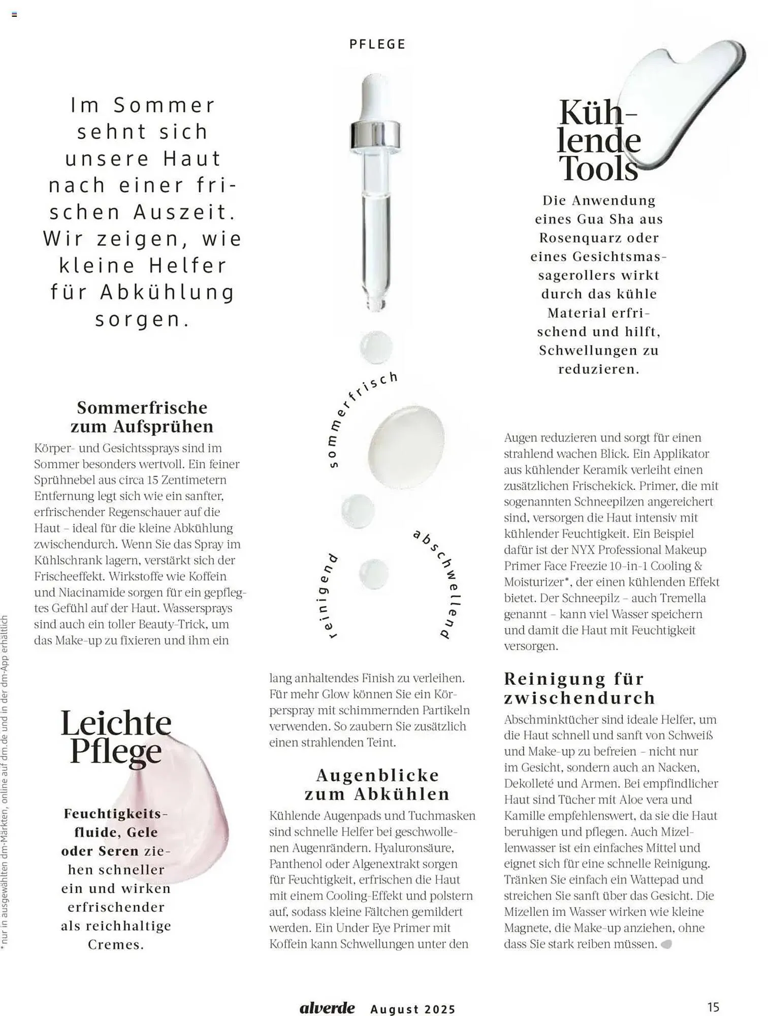 dm drogerie Prospekt von 1. August bis 31. August 2025 - Prospekt seite 15