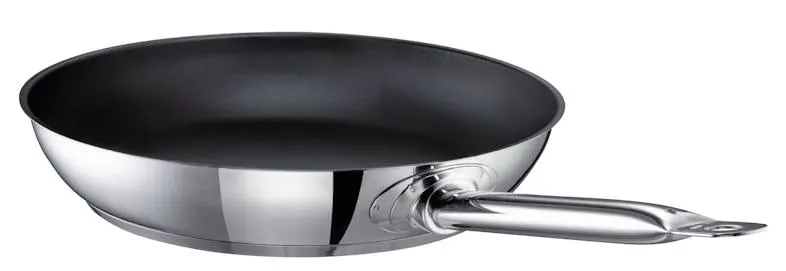GastroSUS Bratpfanne Industar mit DIAMAS PRO, Edelstahl, 24 cm, induktions-, backofen-, spülmaschinengeeignet, Antihaft-Beschichtung