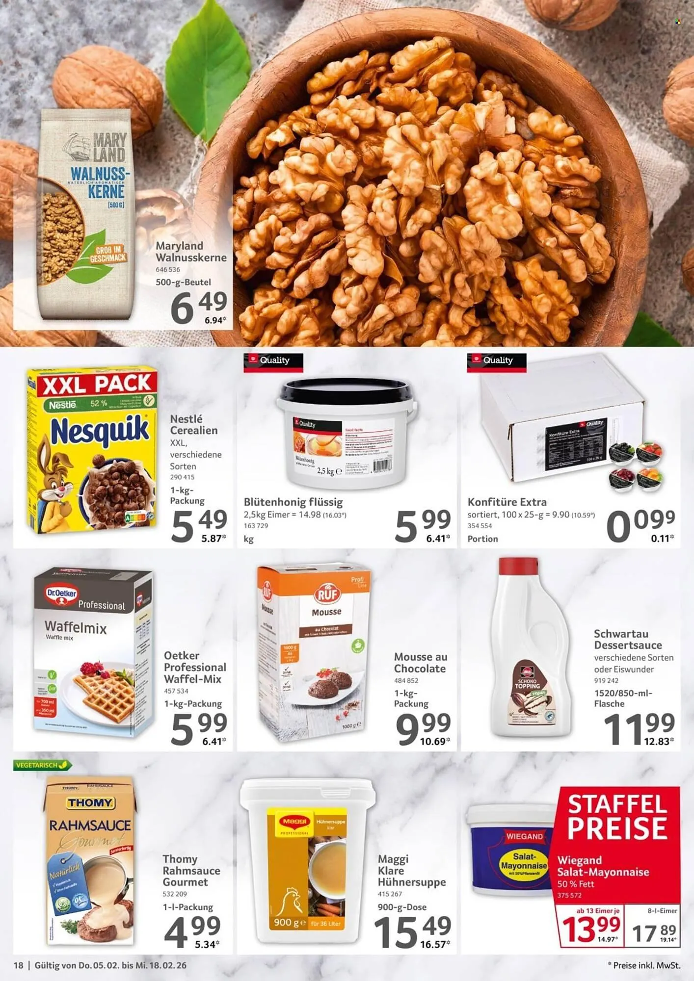 Selgros Prospekt von 5. Februar bis 18. Februar 2026 - Prospekt seite 18