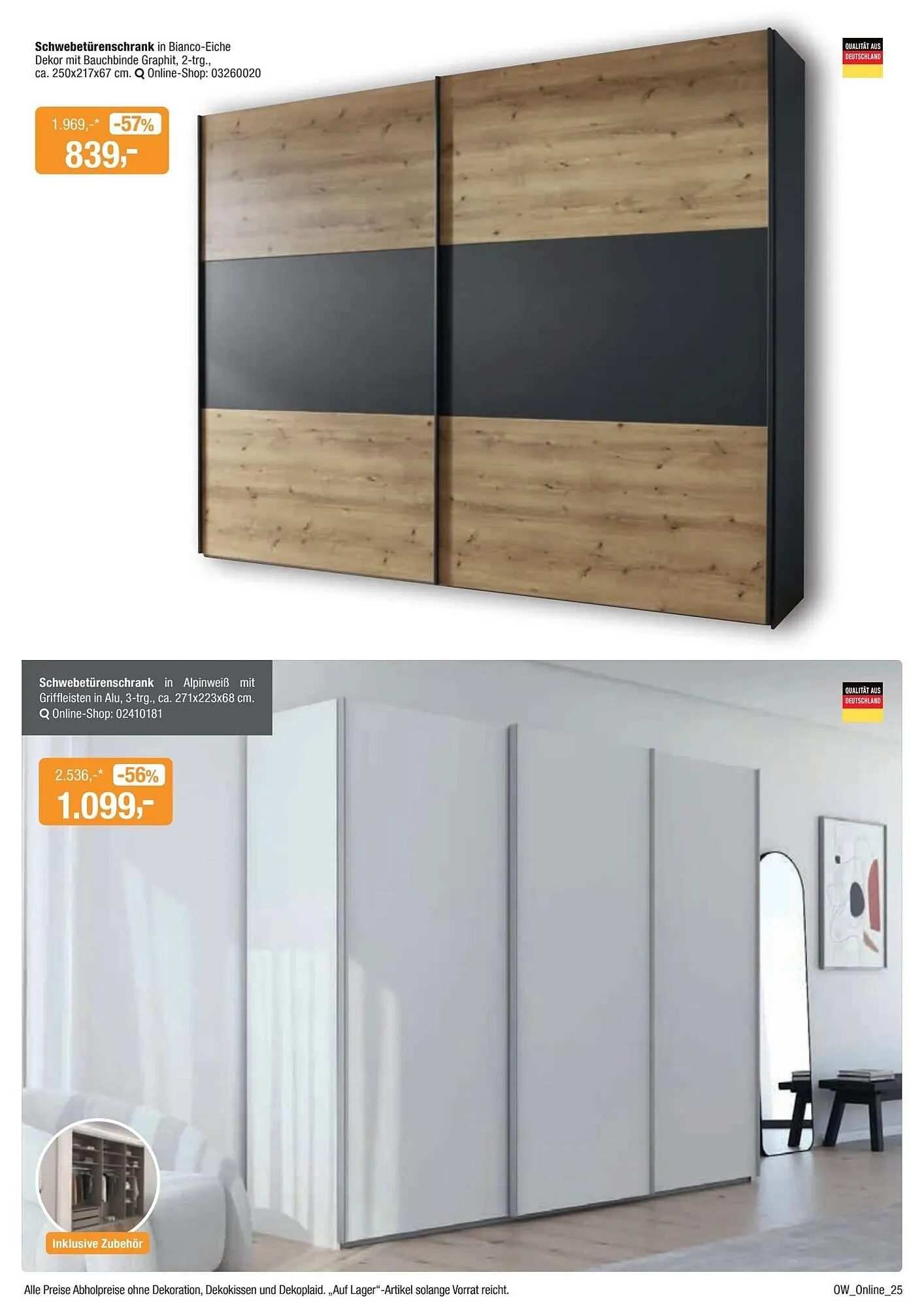 Opti Wohnwelt Prospekt von 9. Dezember bis 19. Dezember 2026 - Prospekt seite 25