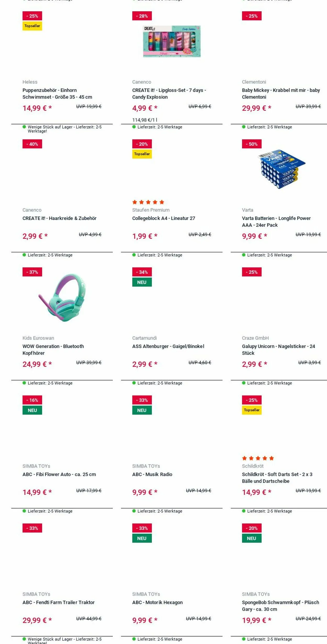 ROFU Kinderland Aktueller Prospekt von 5. Mai bis 14. Mai 2025 - Prospekt seite 7