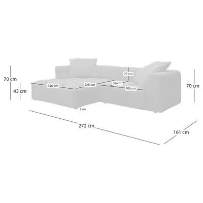 Ecksofa ROOYA