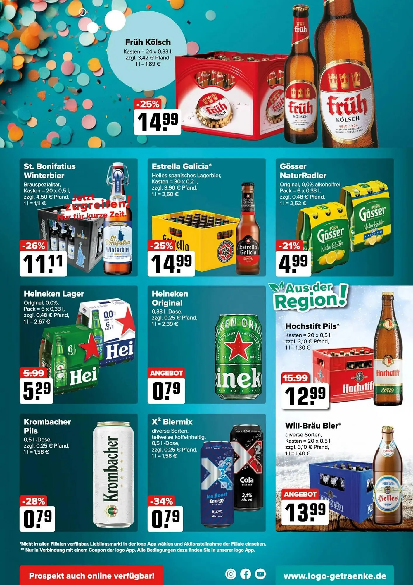 Logo Getränkemarkt Prospekt von 9. Februar bis 15. Februar 2026 - Prospekt seite 2