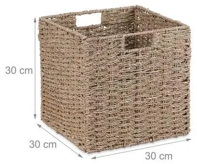Geflochtener Aufbewahrungskorb Seegras
