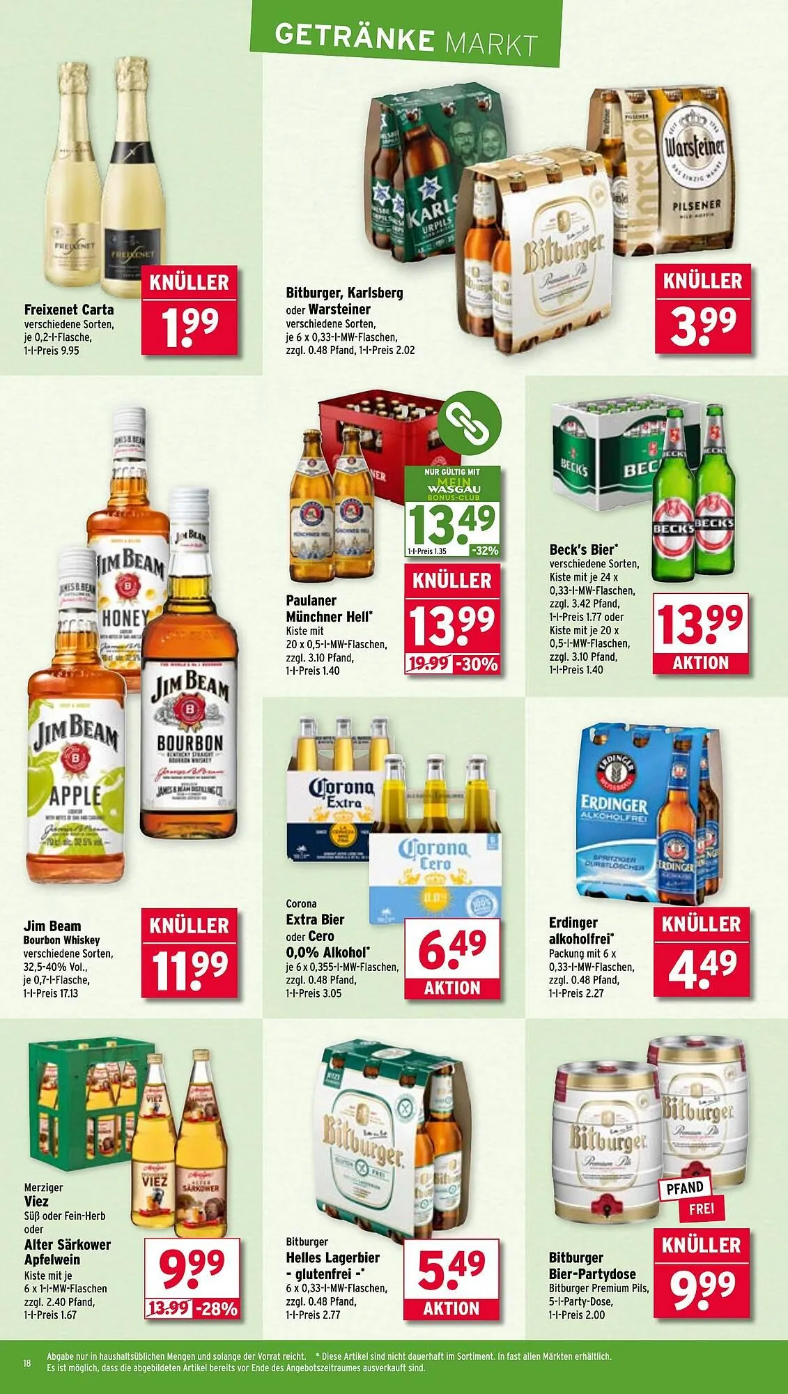 Wasgau Prospekt von 30. Juni bis 5. Juli 2025 - Prospekt seite 18