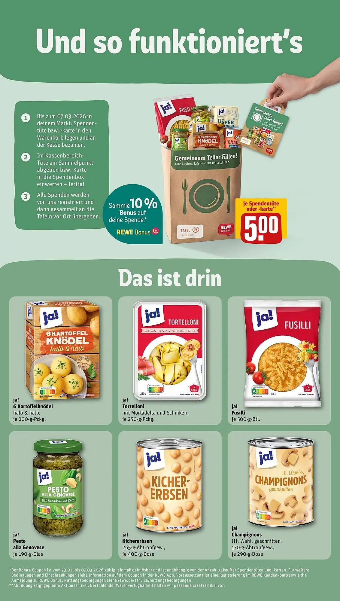 REWE Prospekt von 22. Februar bis 1. März 2026 - Prospekt seite 5