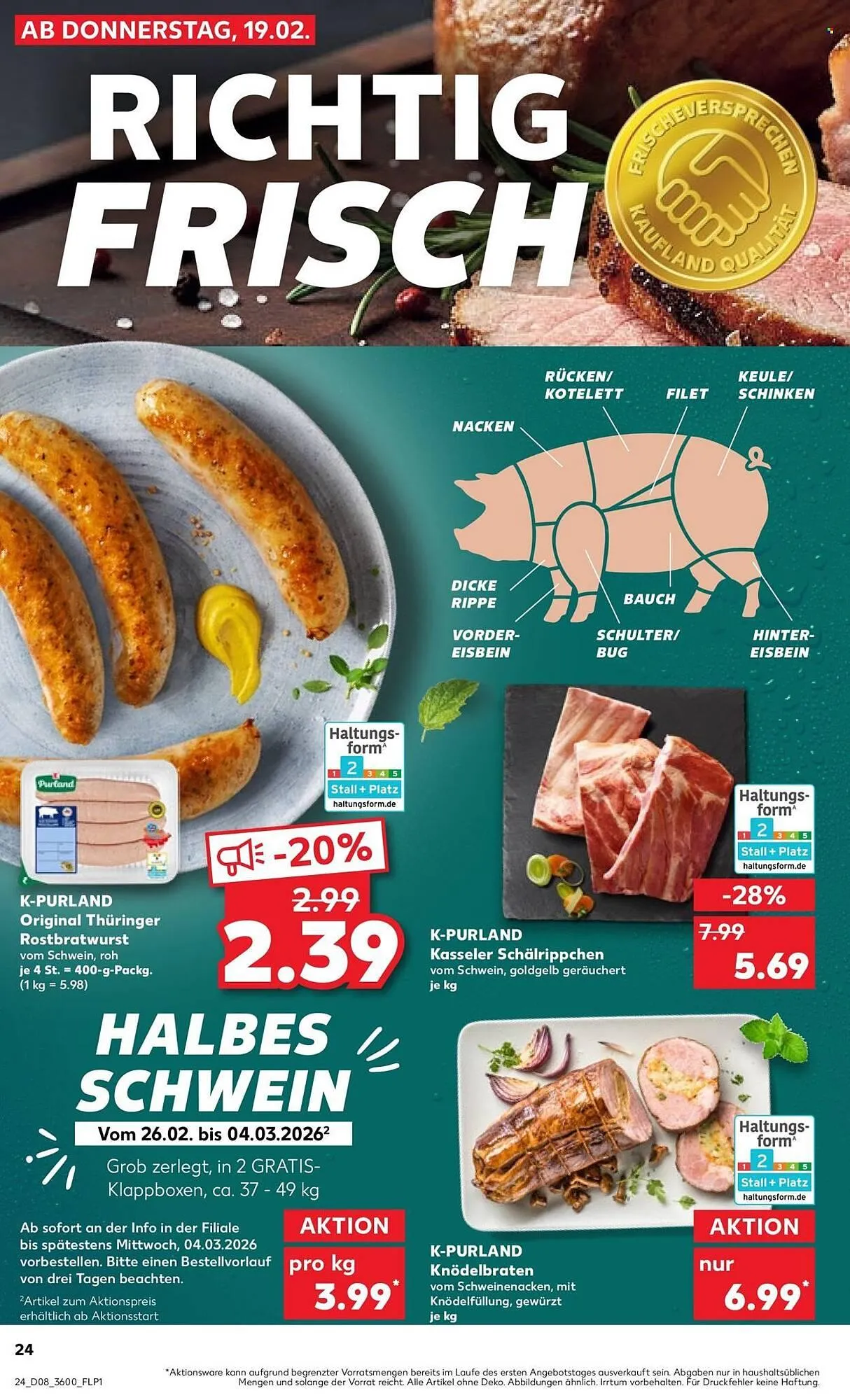 Kaufland Prospekt von 19. Februar bis 25. Februar 2026 - Prospekt seite 24