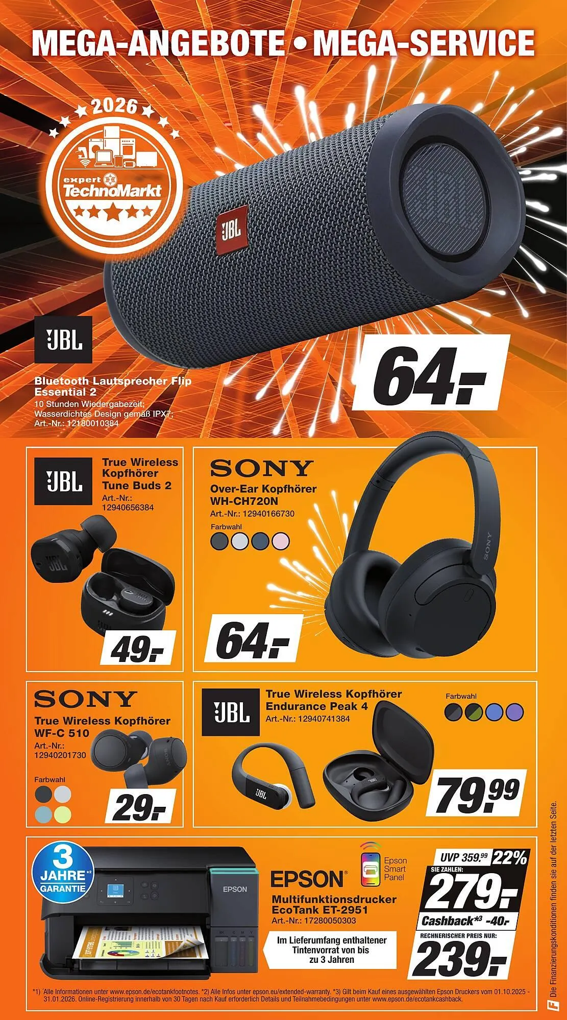 Expert Technomarkt Prospekt von 7. Januar bis 12. Januar 2026 - Prospekt seite 3