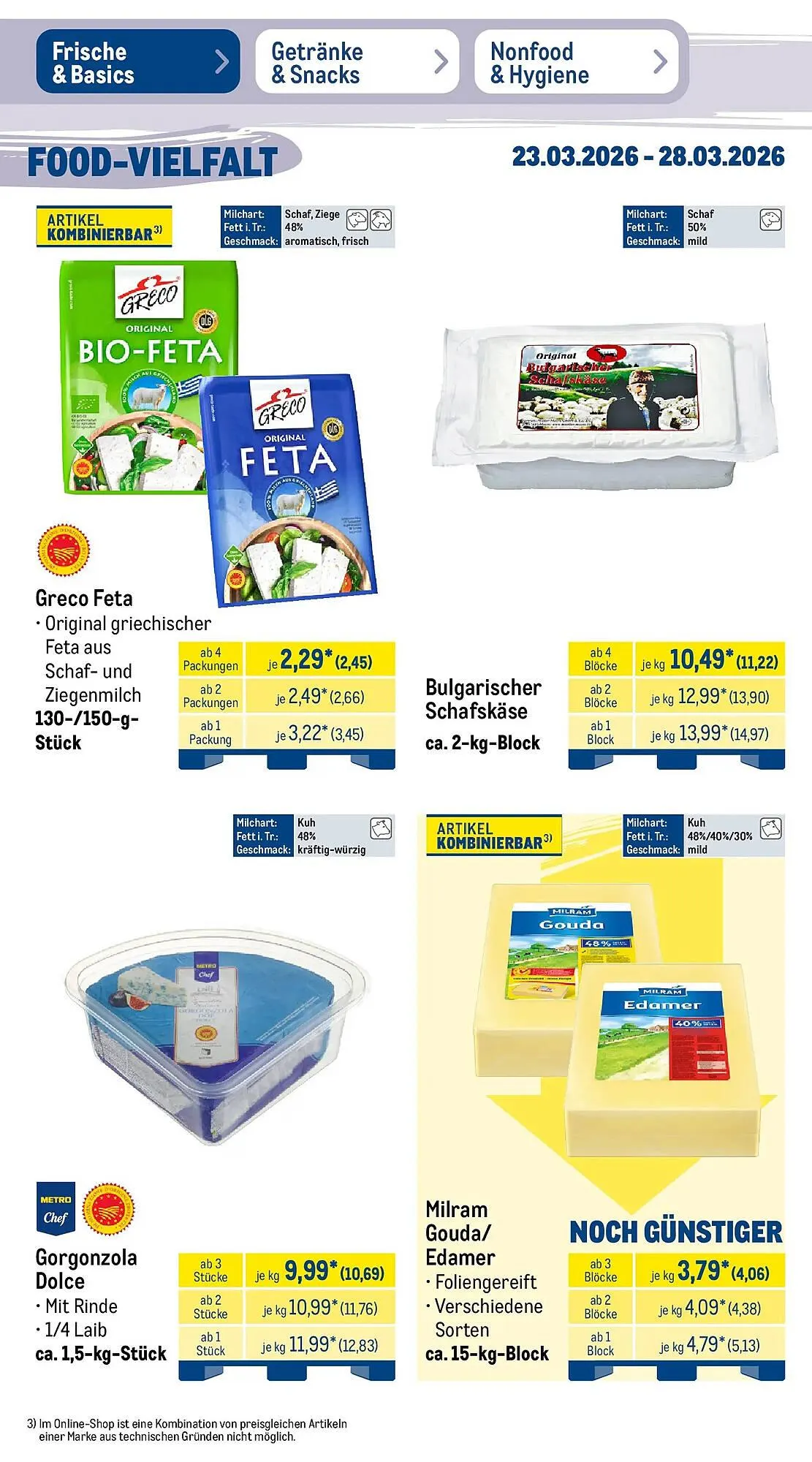 METRO Prospekt von 22. März bis 28. März 2026 - Prospekt seite 15