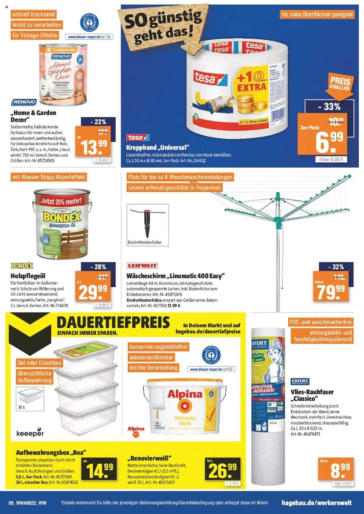 Hagebau Prospekt von 24. Mai bis 31. Mai 2025 - Prospekt seite 5