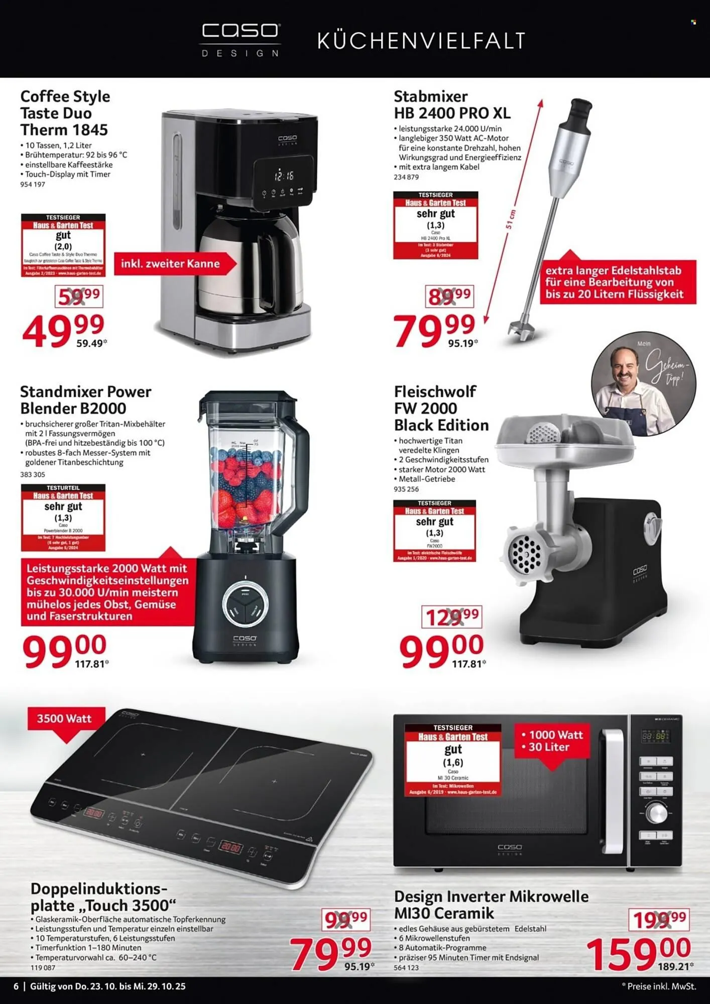 Selgros Prospekt von 23. Oktober bis 29. Oktober 2025 - Prospekt seite 6