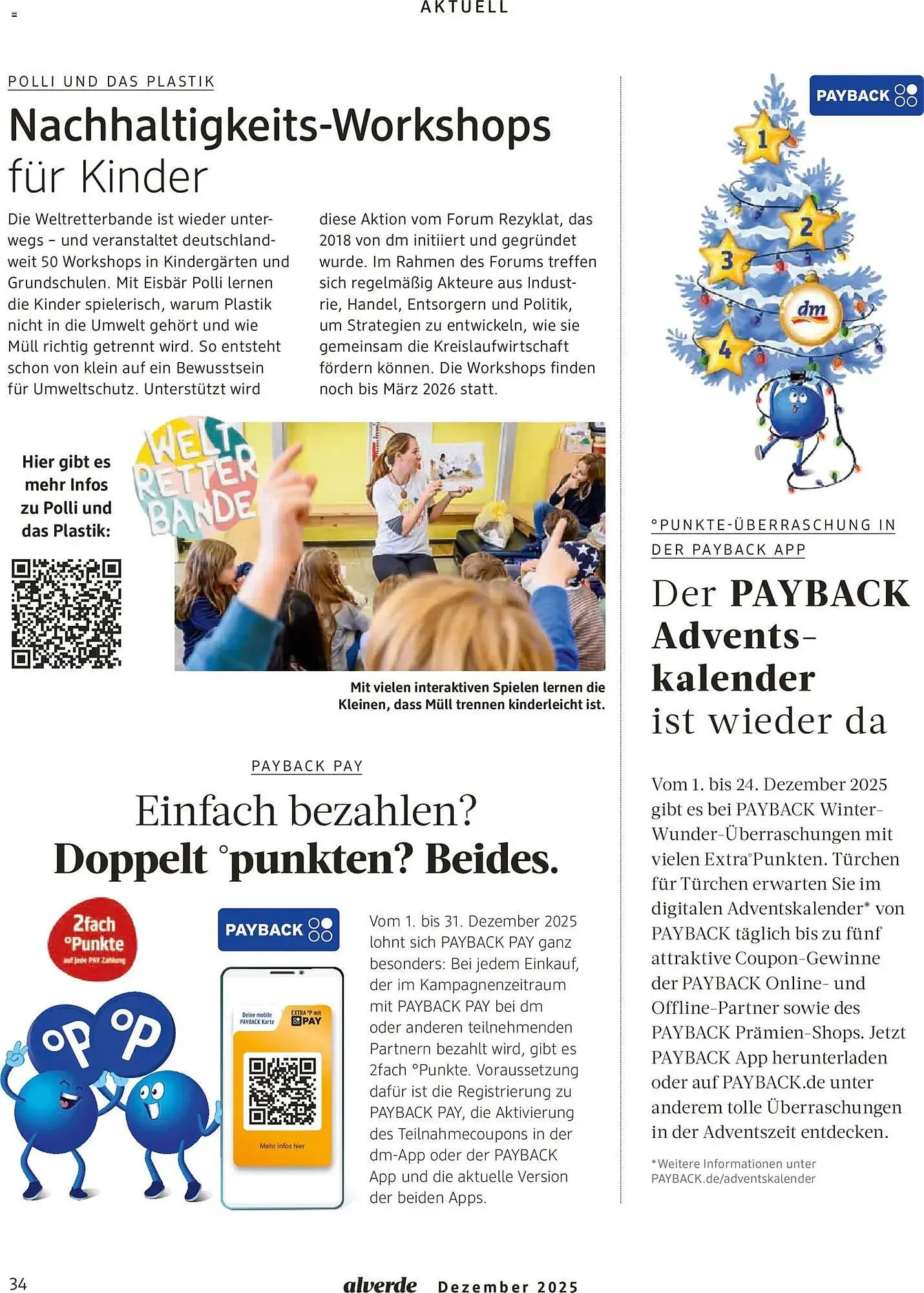 Dm drogerie Magazin von 1. Januar bis 31. Januar 2026 - Prospekt seite 34