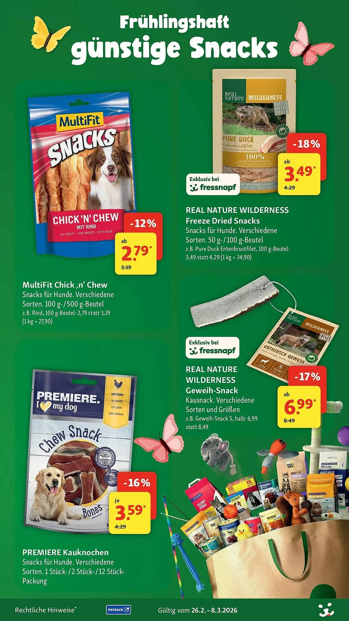 Fressnapf Prospekt von 25. Februar bis 8. März 2026 - Prospekt seite 15