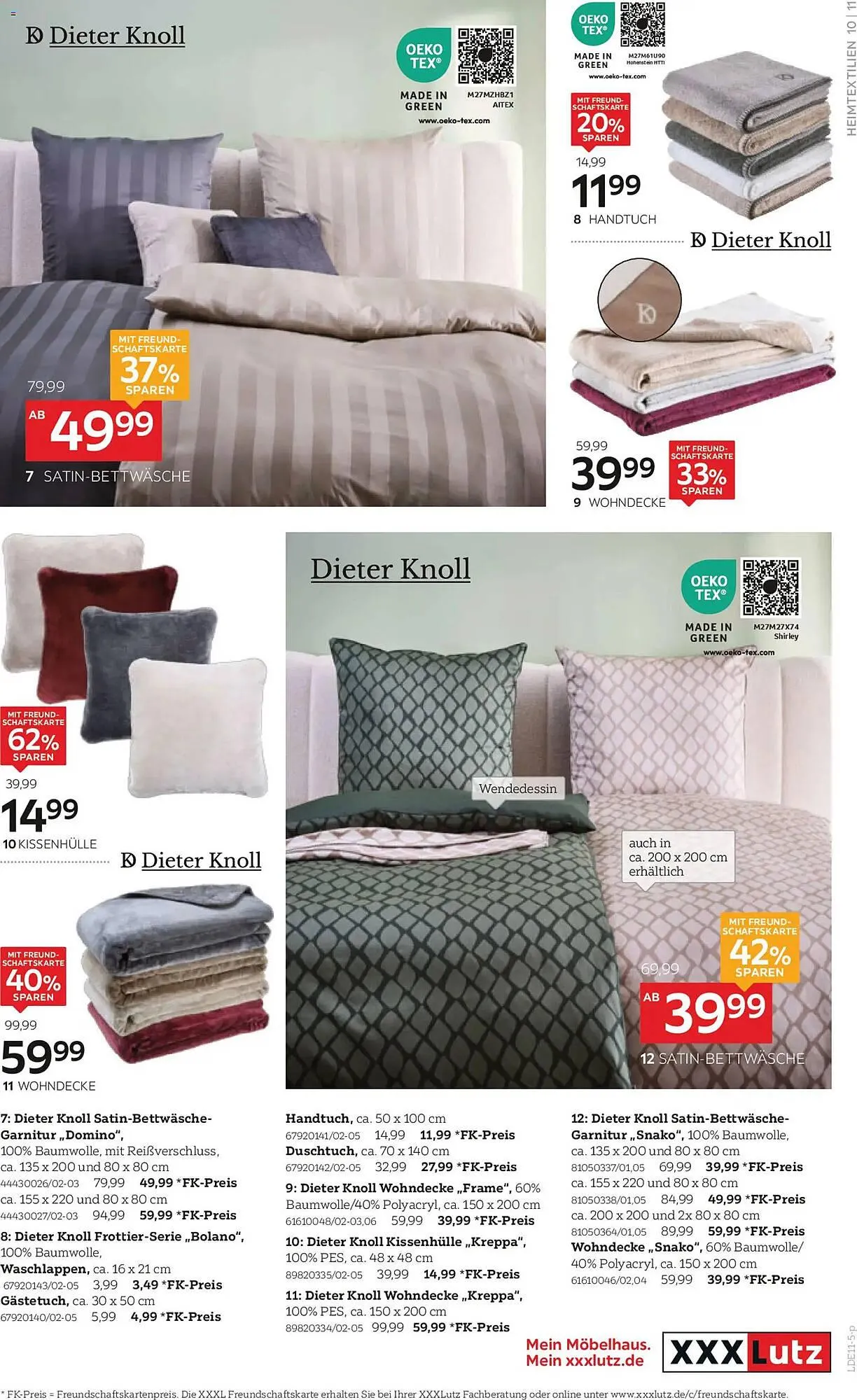 XXXLutz Prospekt von 26. Oktober bis 9. November 2025 - Prospekt seite 11