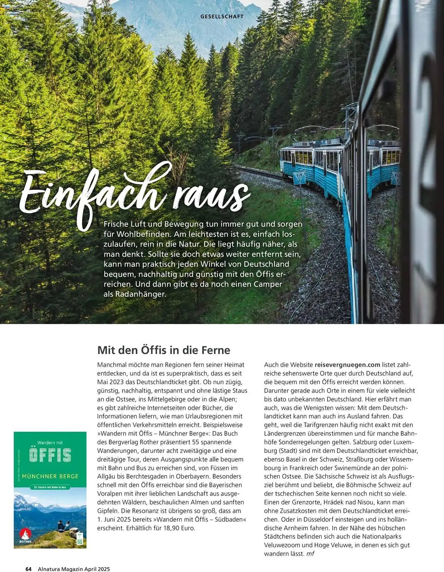 Alnatura Prospekt von 1. April bis 30. April 2025 - Prospekt seite 64