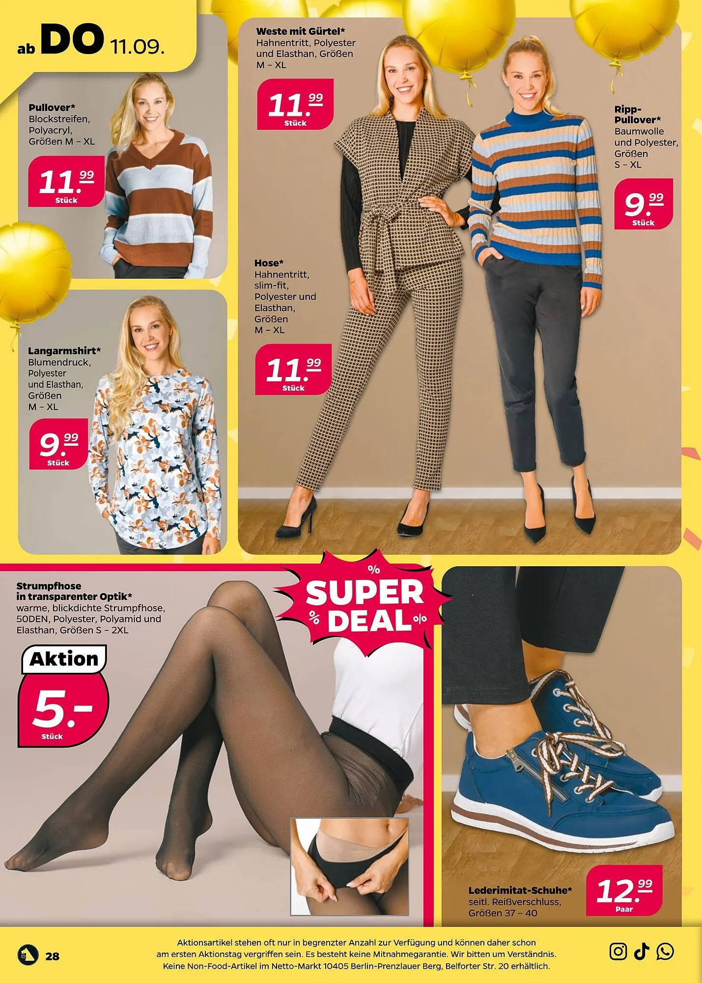 NETTO Prospekt von 8. September bis 13. September 2025 - Prospekt seite 28