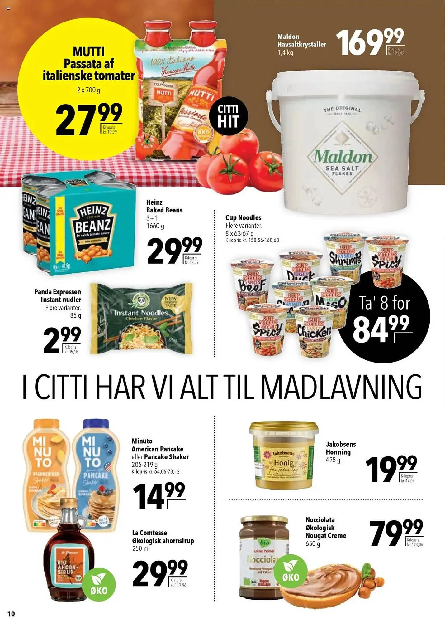 CITTI Markt Prospekt von 16. Juli bis 12. August 2025 - Prospekt seite 10