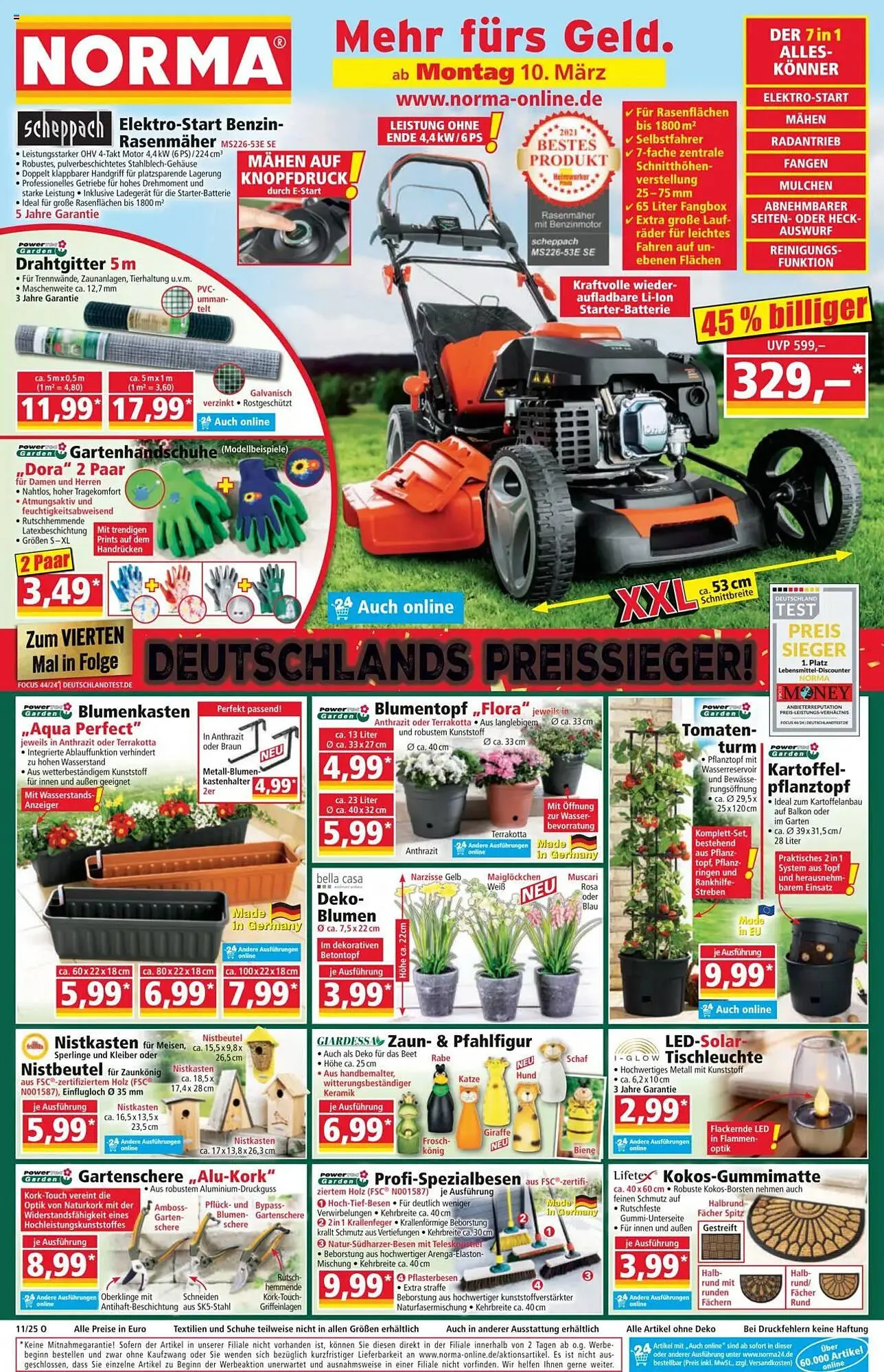 Norma Prospekt von 10. März bis 15. März 2025 - Prospekt seite 1