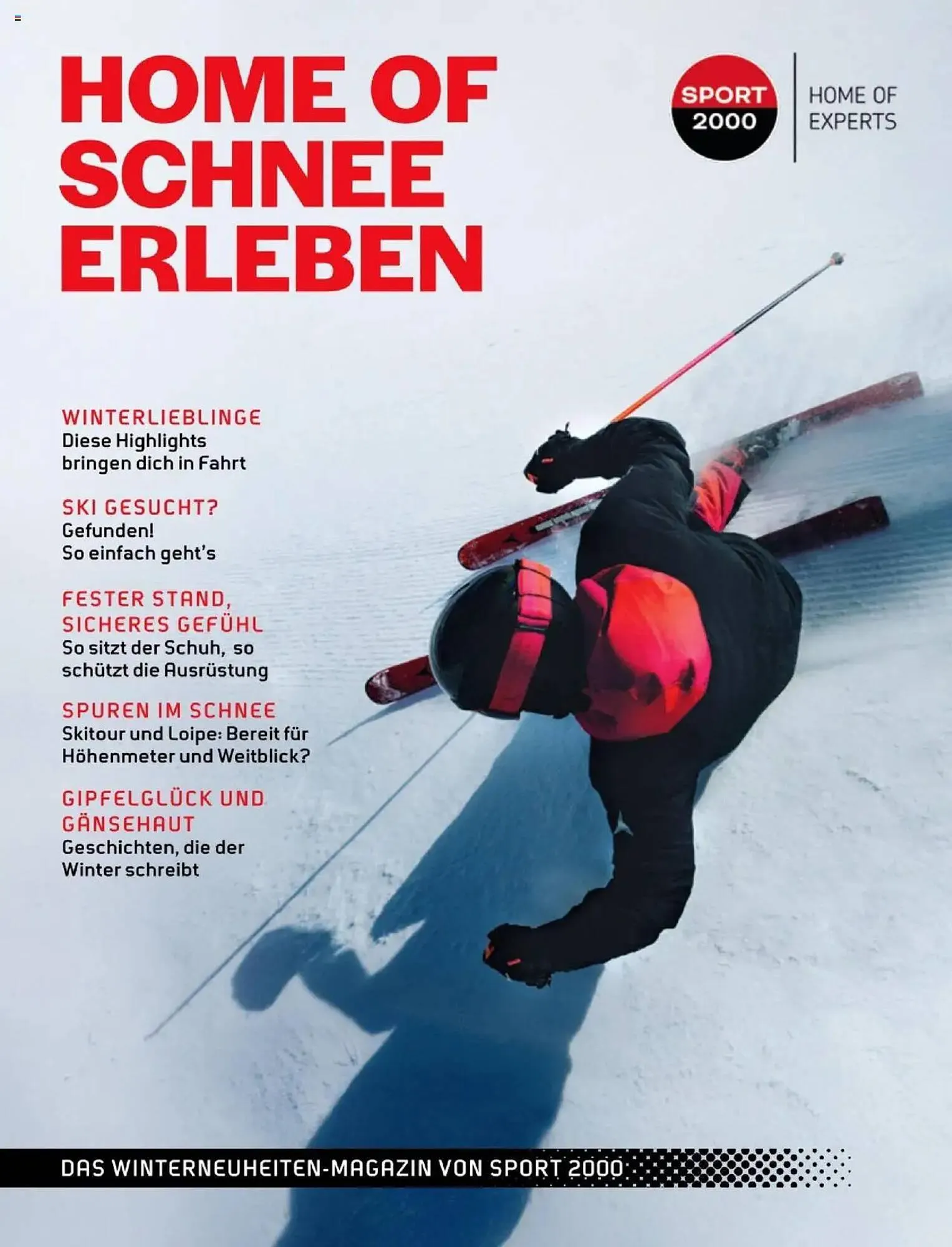 Sport 2000 Prospekt von 23. September bis 28. Februar 2026 - Prospekt seite 1
