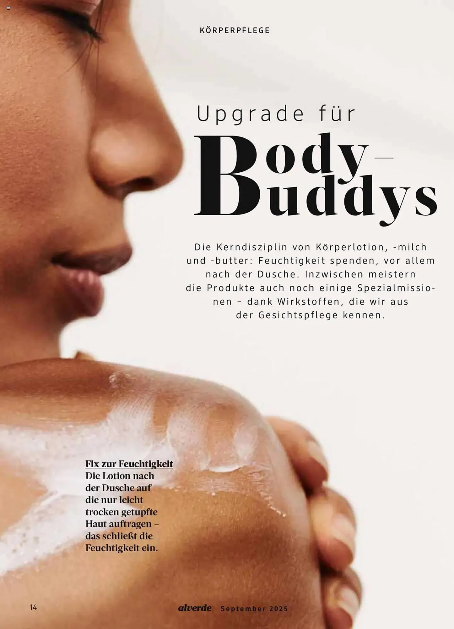 dm drogerie Magazin von 1. September bis 30. September 2025 - Prospekt seite 14