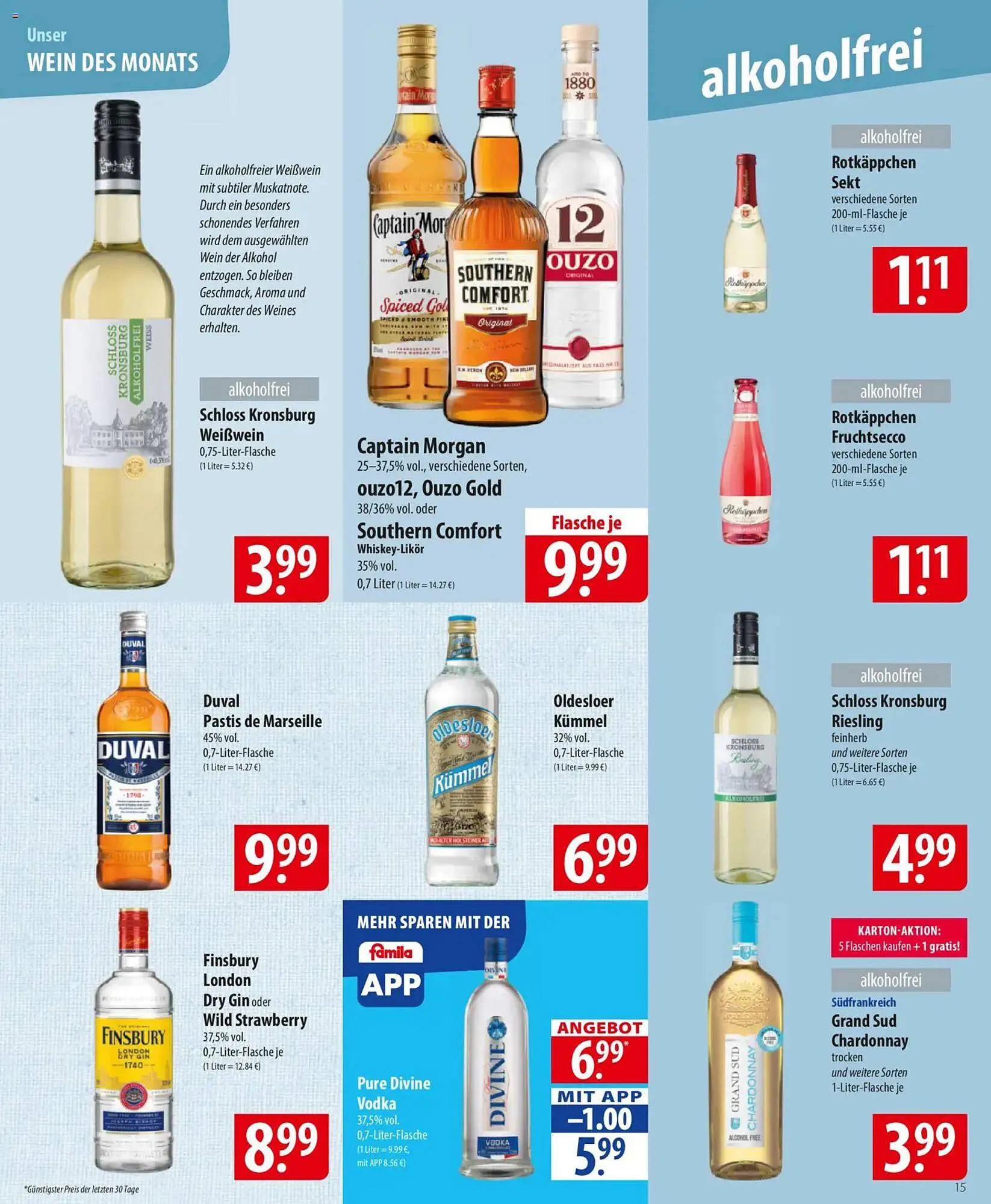 Famila Nord Ost Prospekt von 5. Januar bis 10. Januar 2026 - Prospekt seite 15