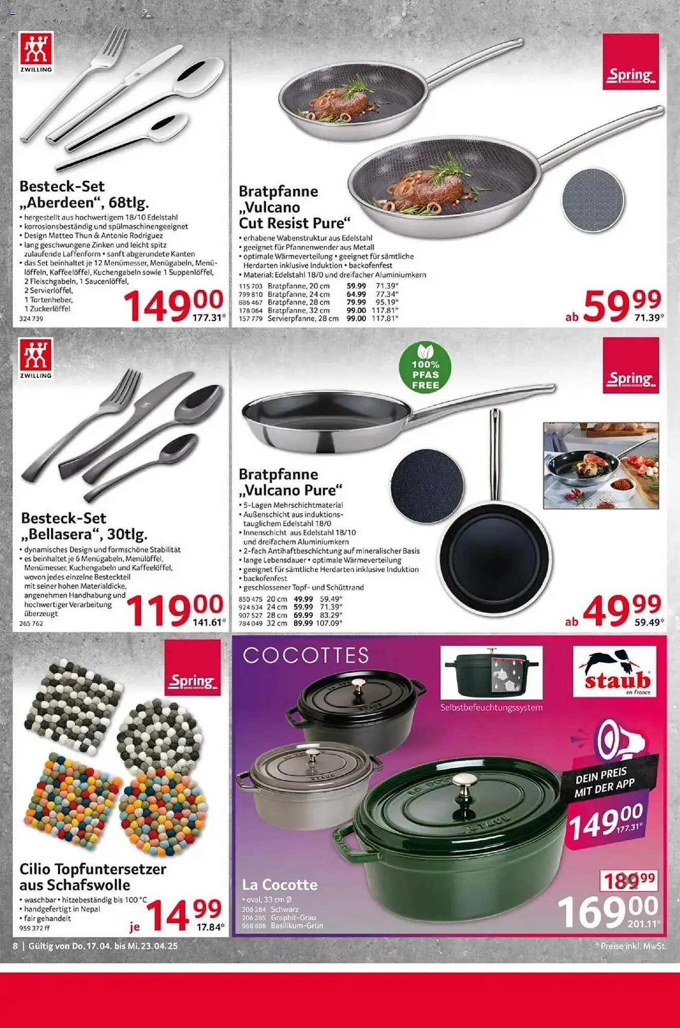 Selgros Prospekt von 17. April bis 23. April 2025 - Prospekt seite 8