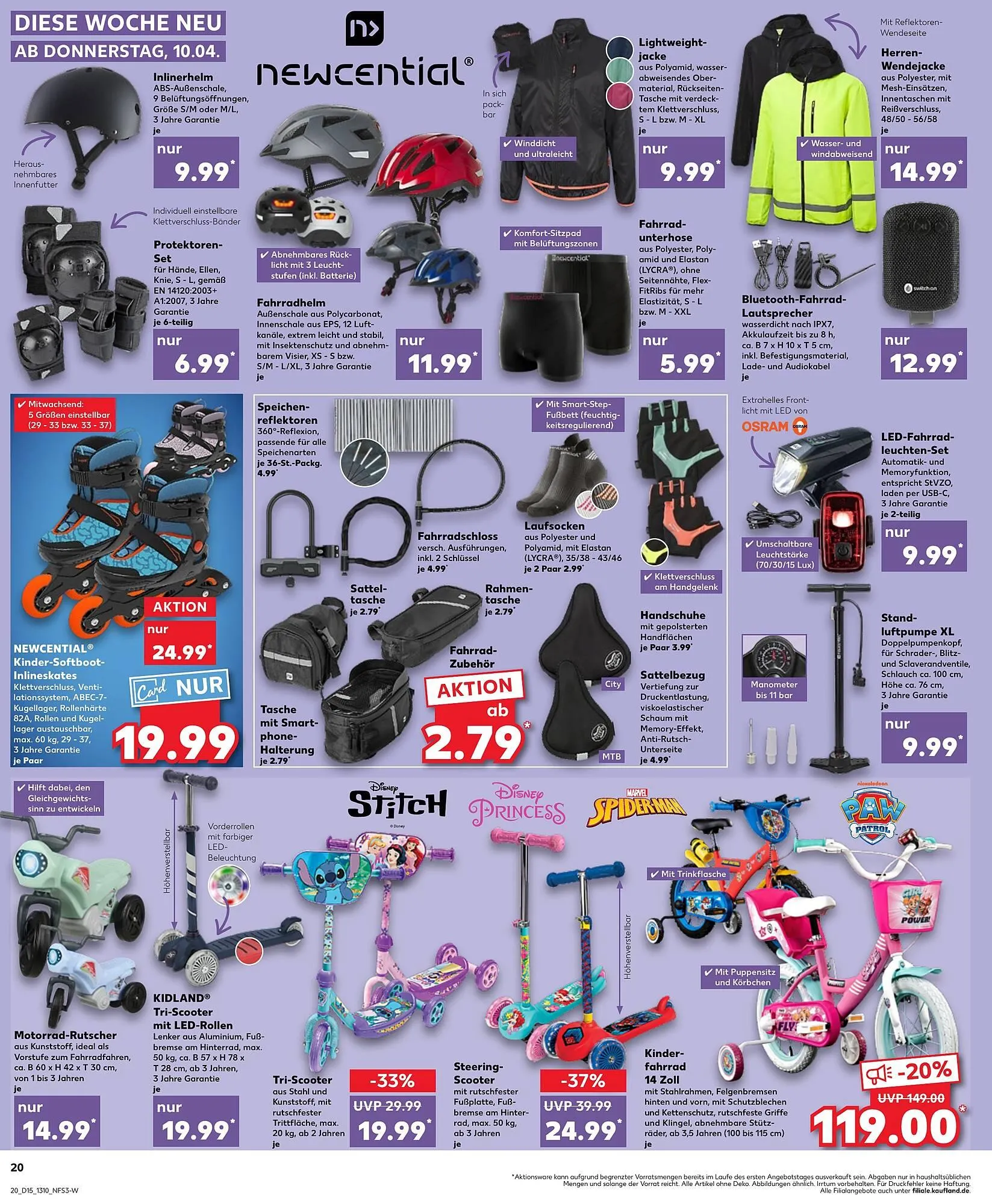 Kaufland Prospekt von 10. April bis 16. April 2025 - Prospekt seite 20