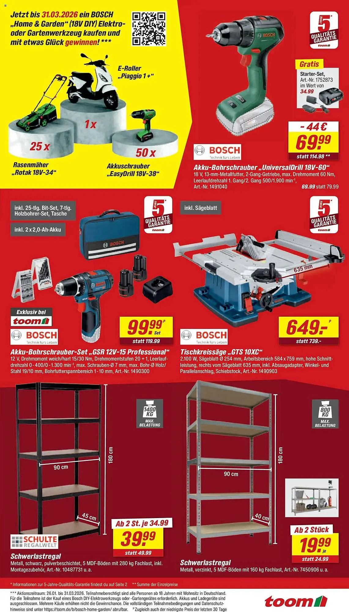 Toom Baumarkt Prospekt von 7. März bis 13. März 2026 - Prospekt seite 9