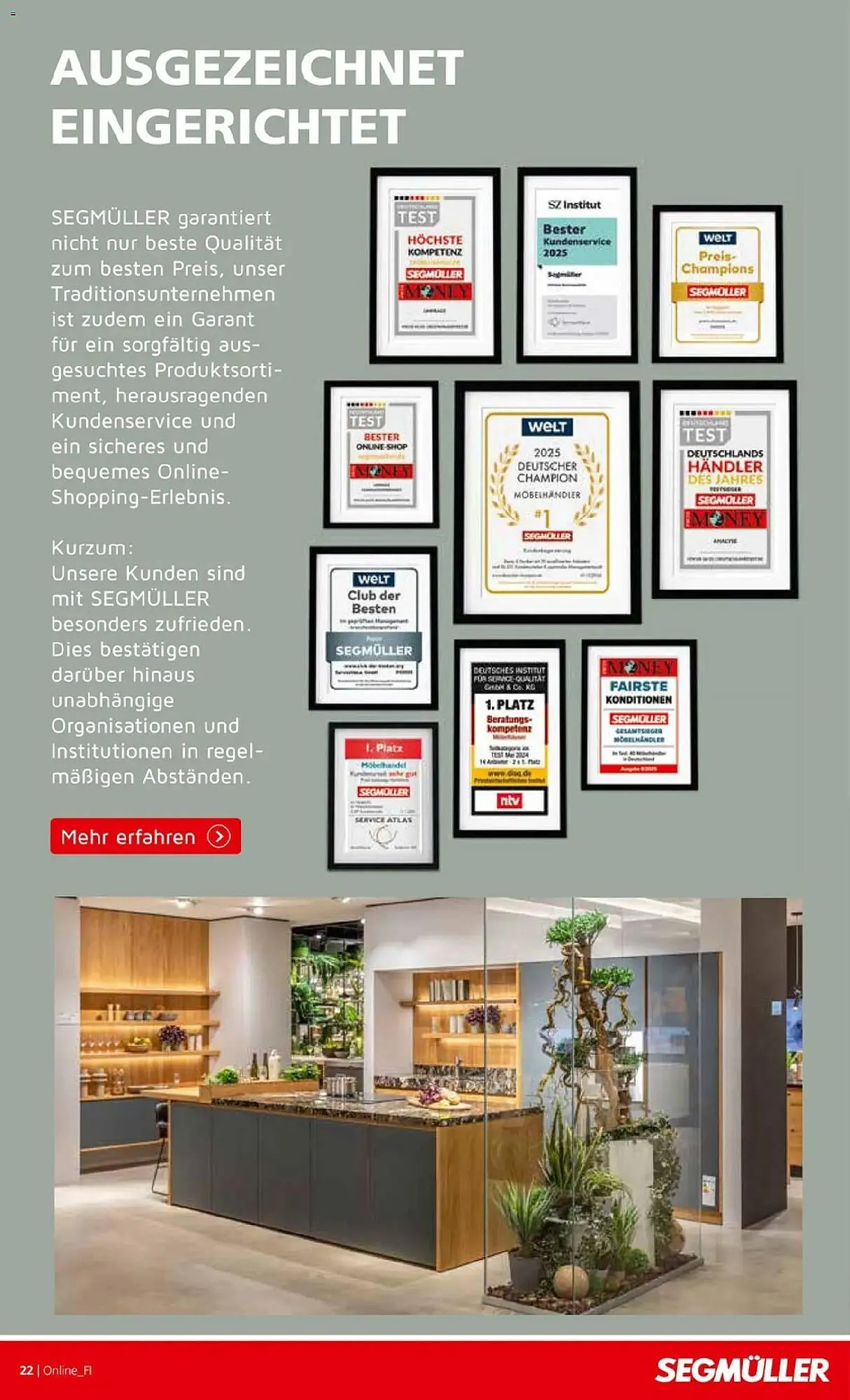 Segmüller Prospekt von 1. November bis 20. Dezember 2025 - Prospekt seite 22