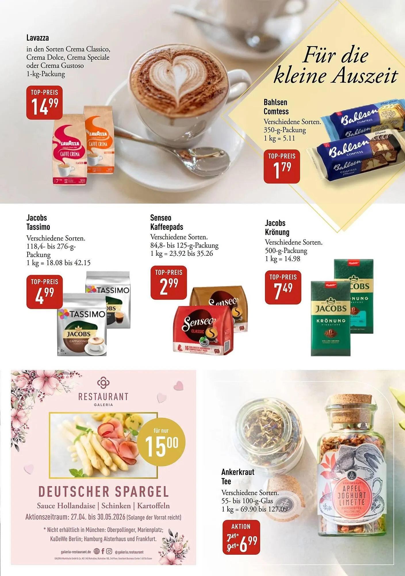 Galeria Markthalle Prospekt von 18. Mai bis 24. Mai 2026 - Prospekt seite 9