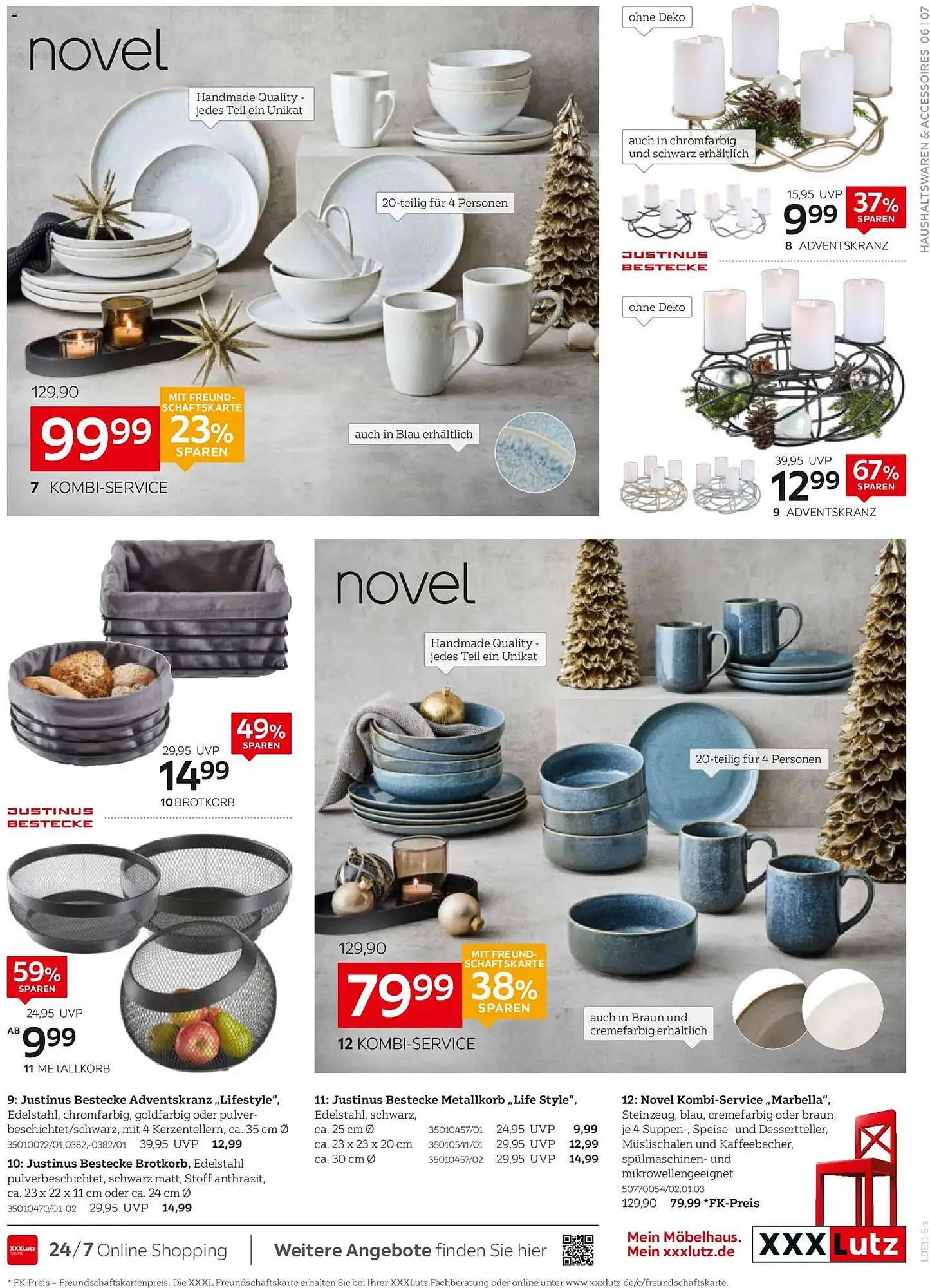 XXXLutz Prospekt von 16. November bis 30. November 2025 - Prospekt seite 7