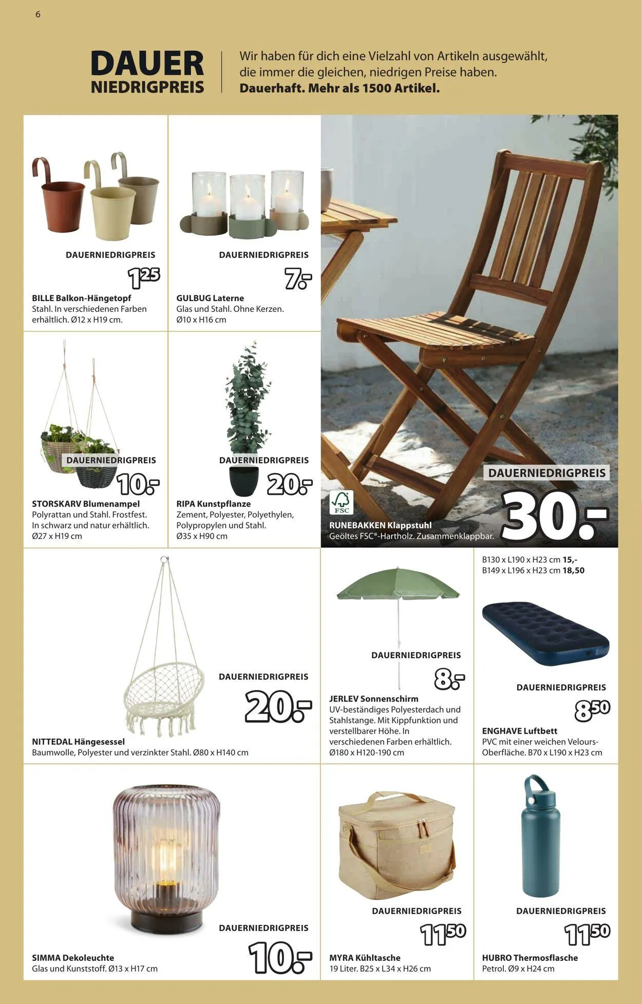 JYSK von 30. Juni bis 6. Juli 2025 - Prospekt seite 7