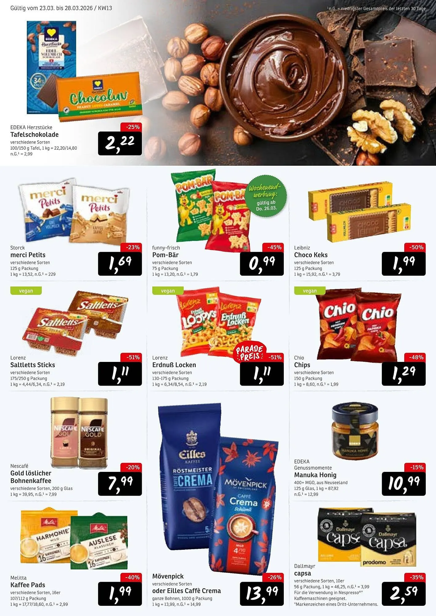 KONSUM Prospekt von 23. März bis 28. März 2026 - Prospekt seite 8